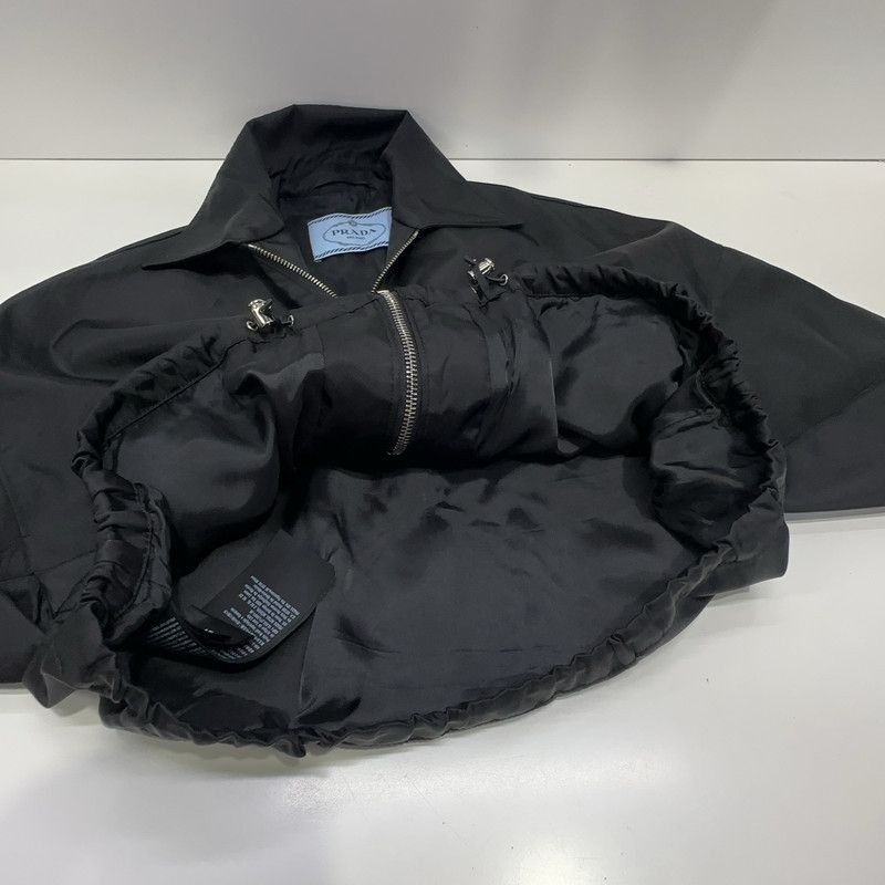 Prada Prada Black Cropped Long Sleeve Jacket-2506 Size US XS / EU 42 / 0 - 9 Thumbnail