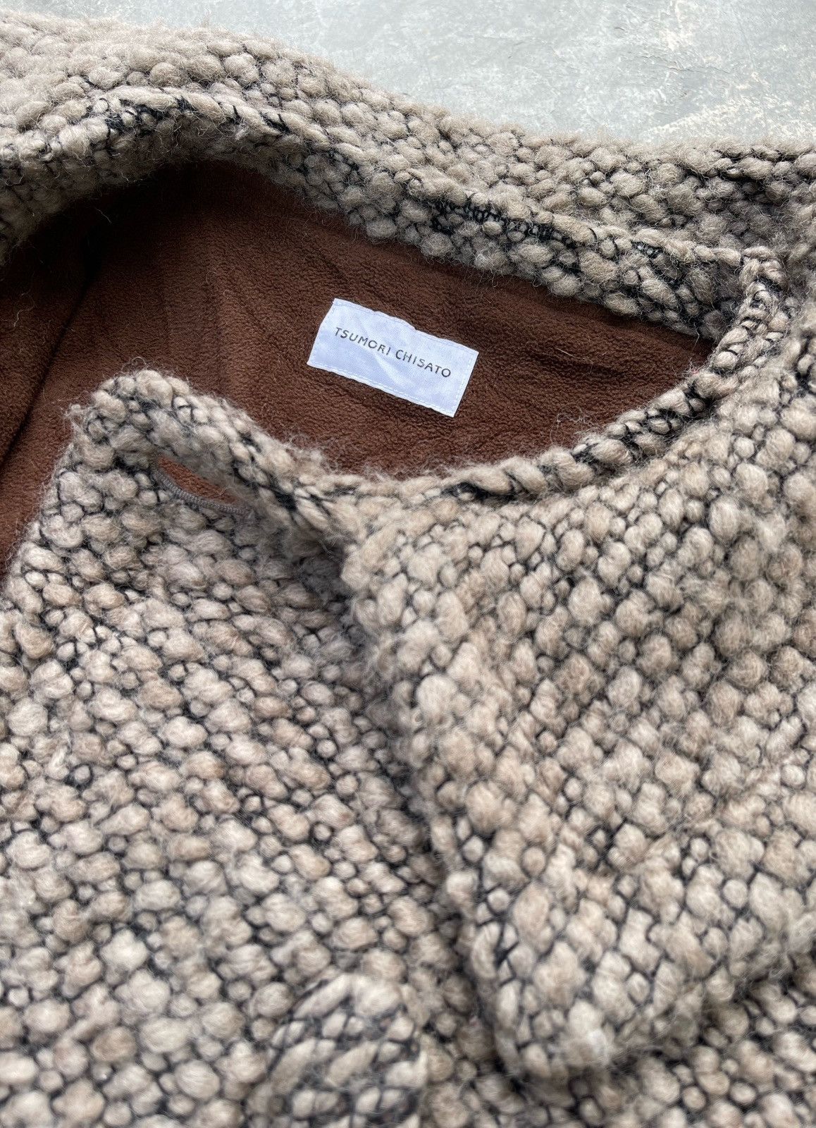 Issey Miyake 🔥 ISSEY MIYAKE TSUMORI CHISATO CABLE KNIT CROPPED JACKET Size M / US 6-8 / IT 42-44 - 13 Thumbnail