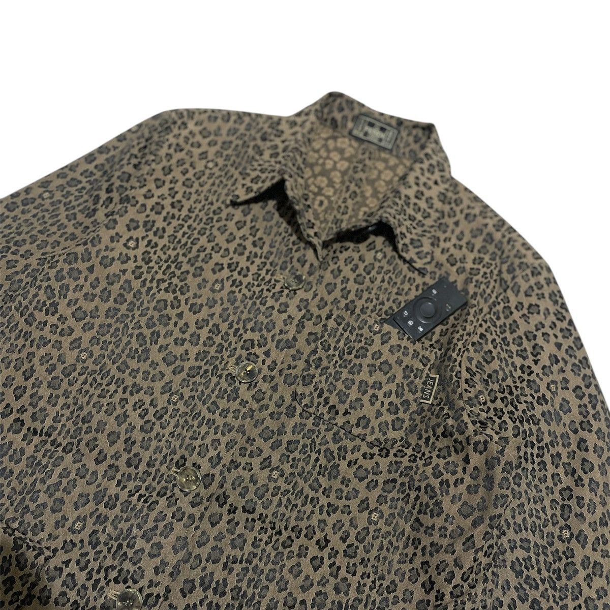 Fendi × Vintage Vintage Fendi Leopard Monogram Jacket Size US M / EU 48-50 / 2 - 3 Thumbnail