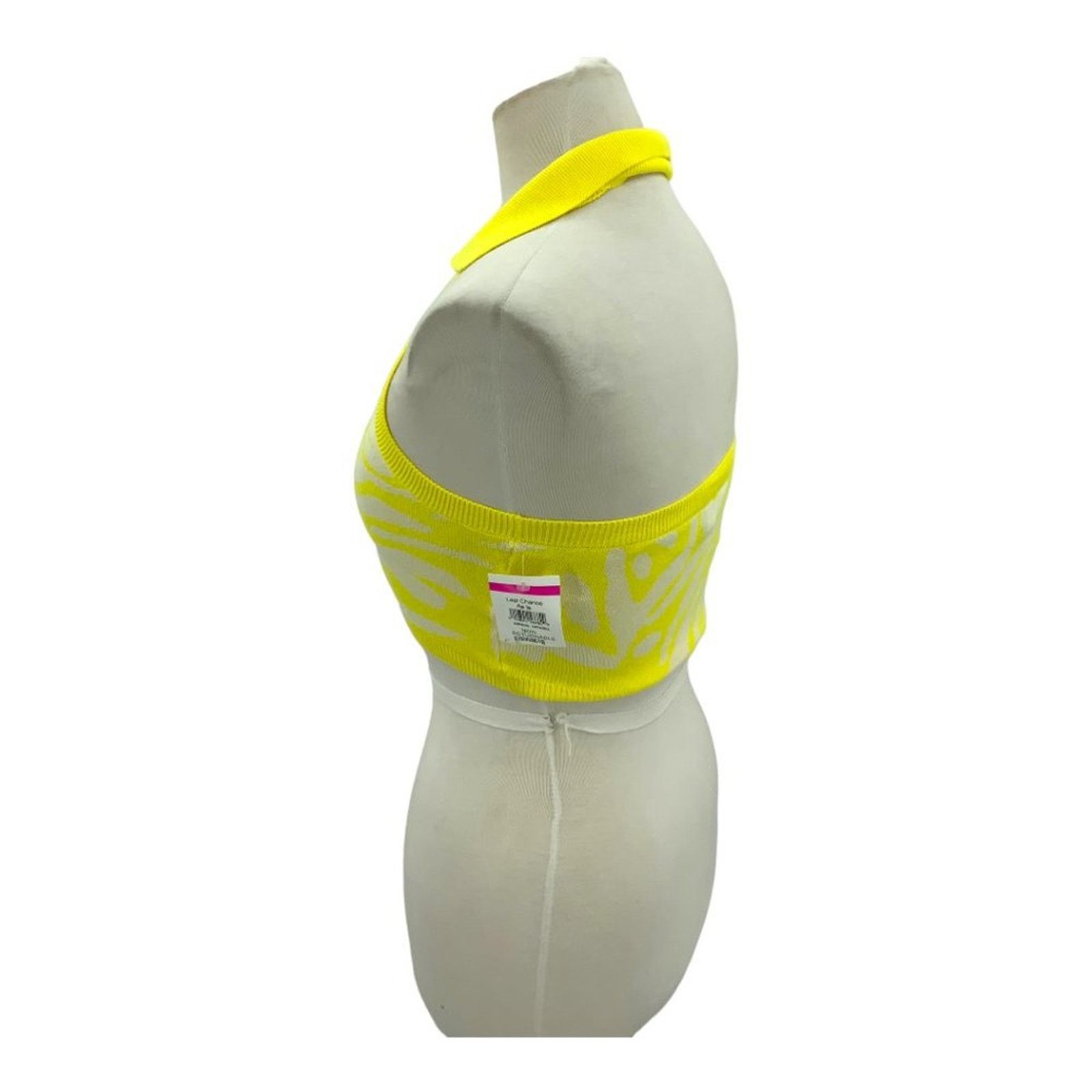 Hed Mayner Noisy May Knit Halter Neck Top Yellow Size Small NWOT Size S / US 4 / IT 40 - 5 Thumbnail