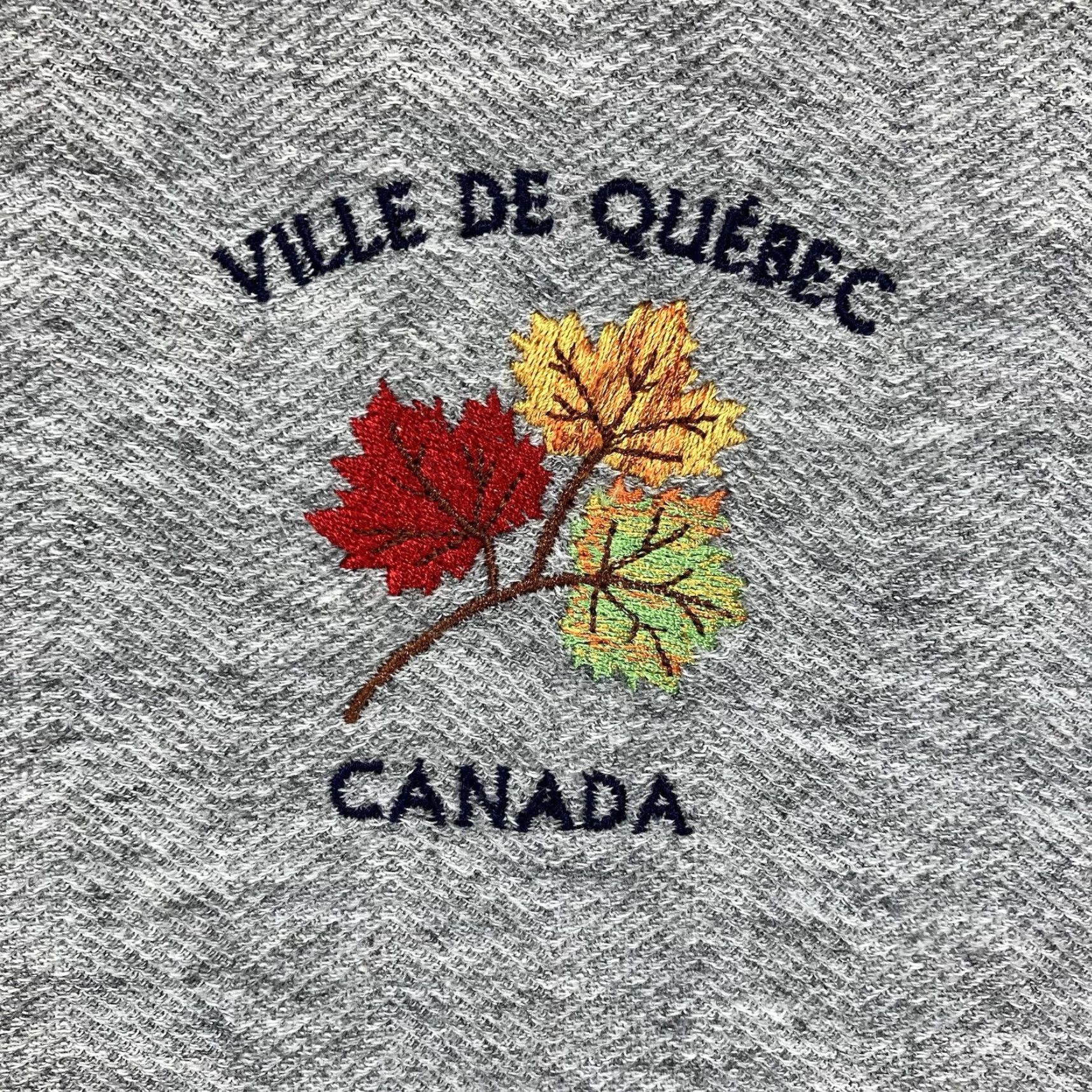 Vintage VINTAGE Canada T Shirt Adult Medium Blue Canvas Embroidered 90s Retro Quebec French Adventure Time Mens Womens Size US M / EU 48-50 / 2 - 3 Thumbnail