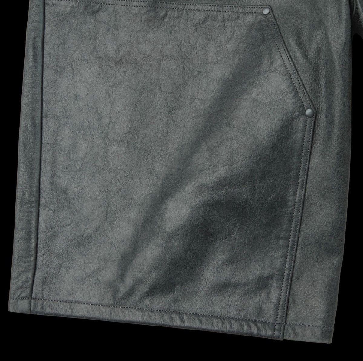 The GV Gallery Gv Gallery Black Leather Double Knee Shorts Size US 40 / EU 56 - 5 Thumbnail