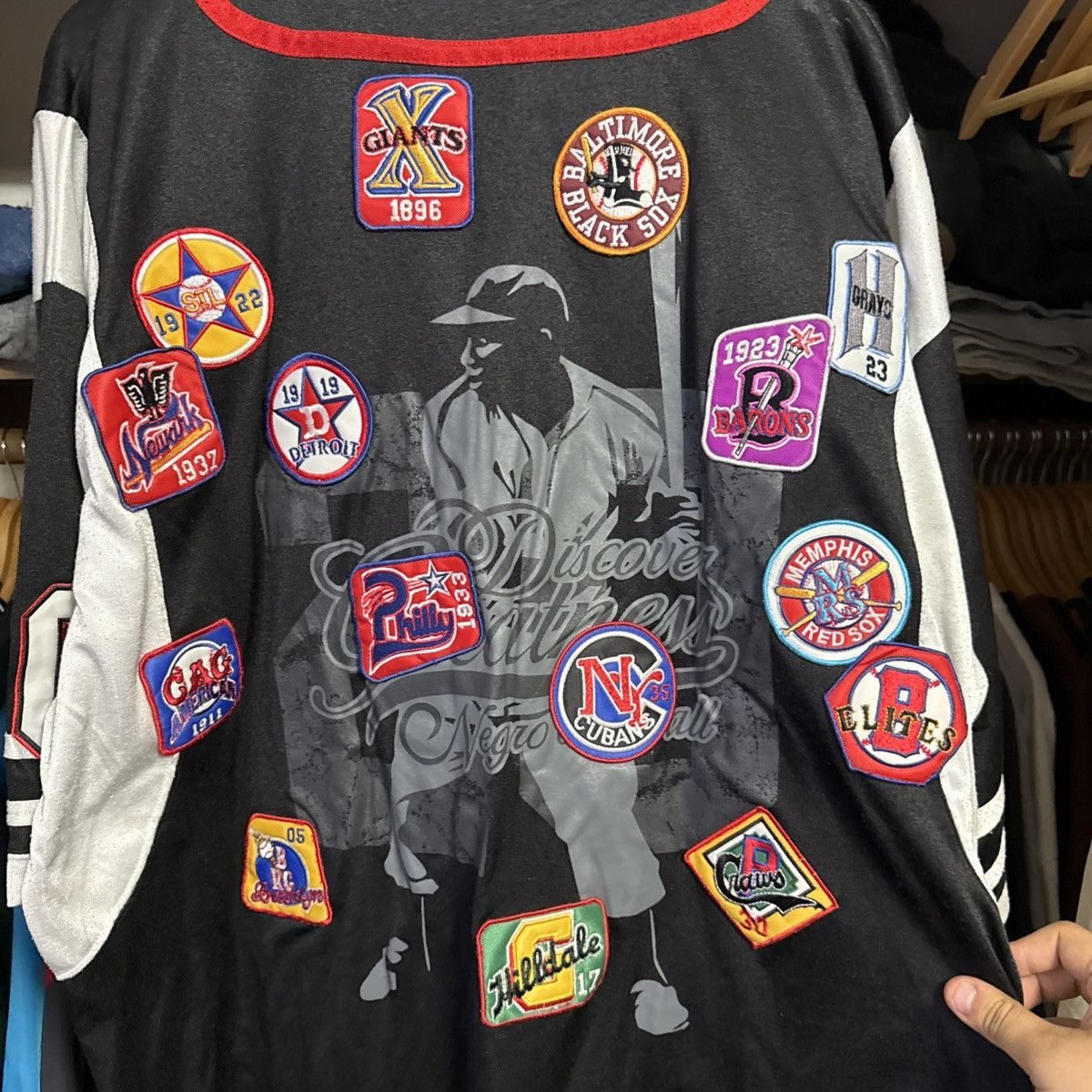 Authentic Negro Leagues Negro Leagues Baseball Jersey Big Boy Headgear 3XL Size US XXL / EU 58 / 5 - 9 Thumbnail