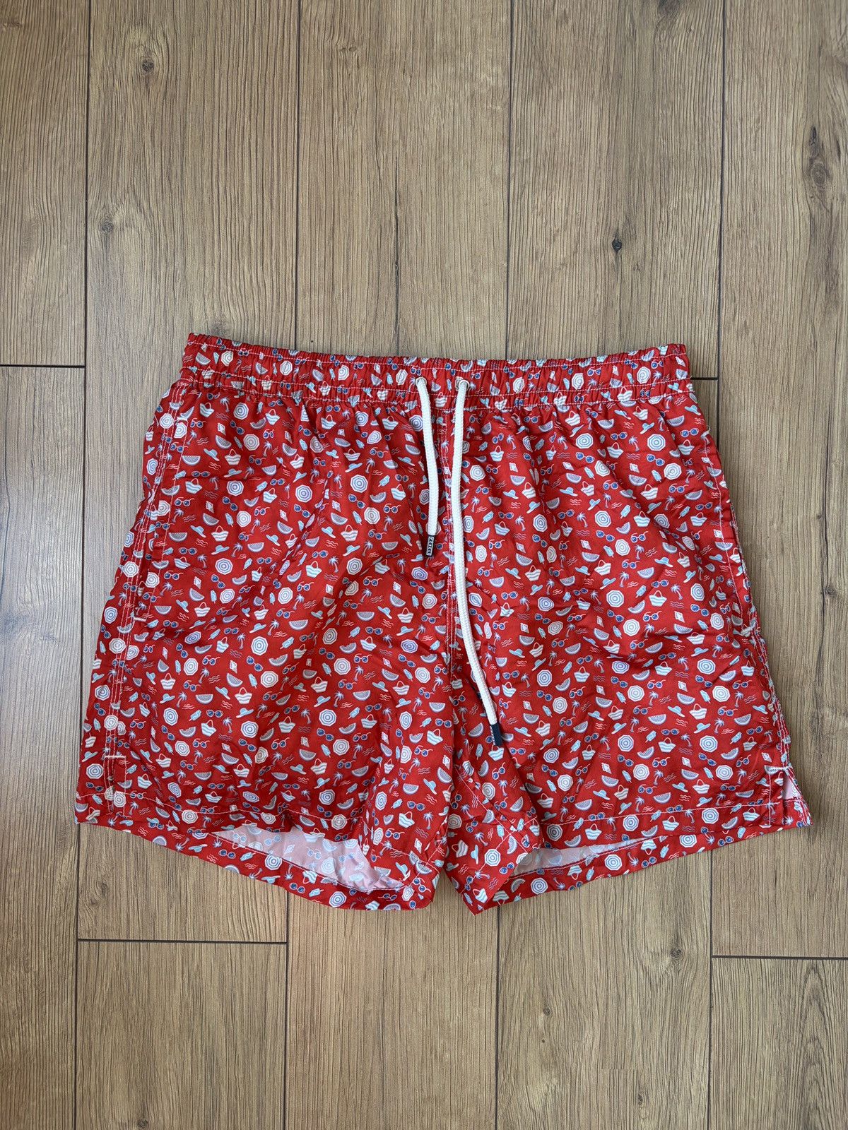 FEDELI Multicolor Luxury Swim Shorts