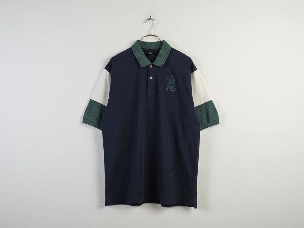 Other Disney Mickey Mouse 90s Rugby Polo Colorblock Embroidered M Size US M / EU 48-50 / 2 - 1 Thumbnail