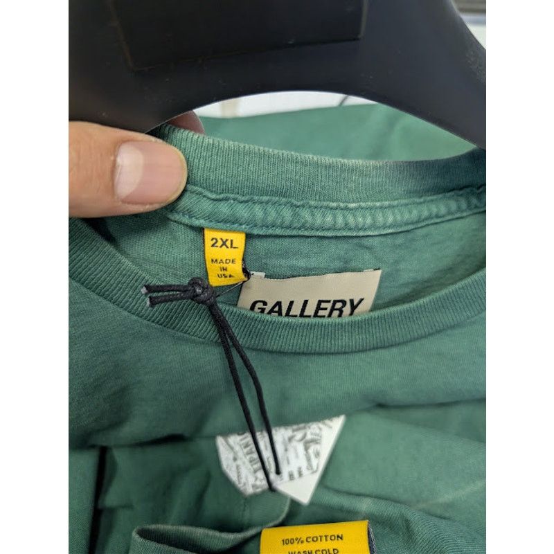 Gallery Dept. o1rshd1 Vintage Logo T-Shirt in Hunt Green Size US XXL / EU 58 / 5 - 19 Thumbnail