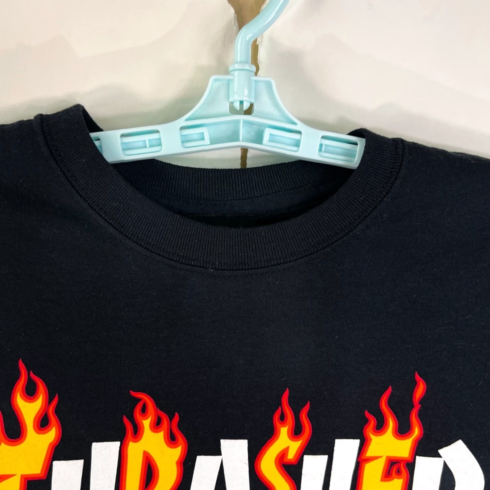 Thrasher Thrasher Magazine Adult Shirt M Black Graphic Fire Tee Shirt Mens T-Shirt Graphic Print Skate 90s Theme BTS? Size US M / EU 48-50 / 2 - 4 Thumbnail