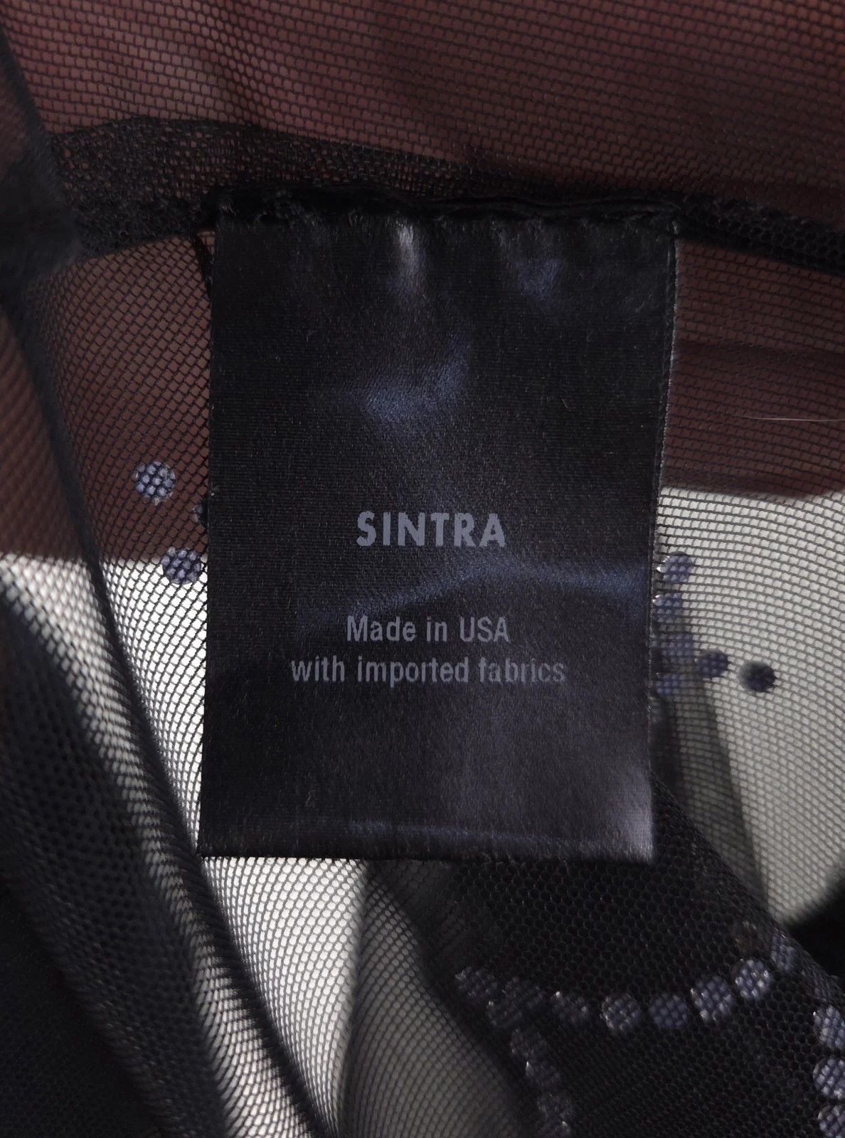 Other Saint Sintra Crystal Mesh Hot Fix Tank 42 6 Black SSENSE Size M / US 6-8 / IT 42-44 - 13 Thumbnail