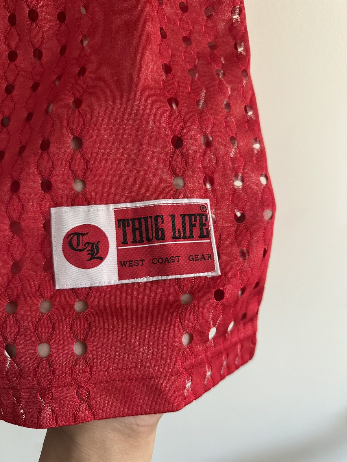 Other Revolution 90s 2Pac Thug Life Jersey 51 Large Old School Rap Size US L / EU 52-54 / 3 - 4 Thumbnail