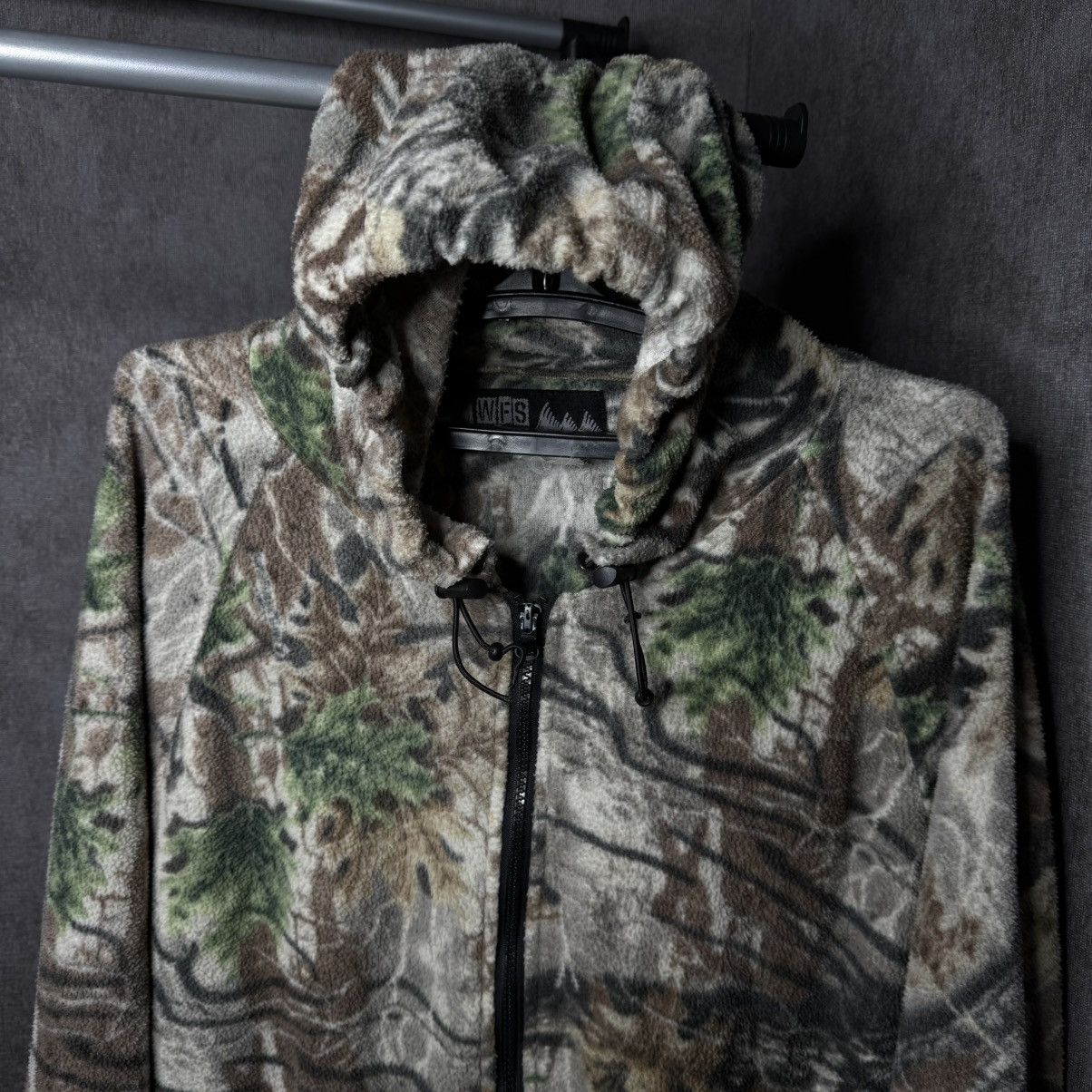 Japanese Brand × Realtree × Vintage Vintage WFS RealTree camo fleece hoodie Size US L / EU 52-54 / 3 - 2 Thumbnail