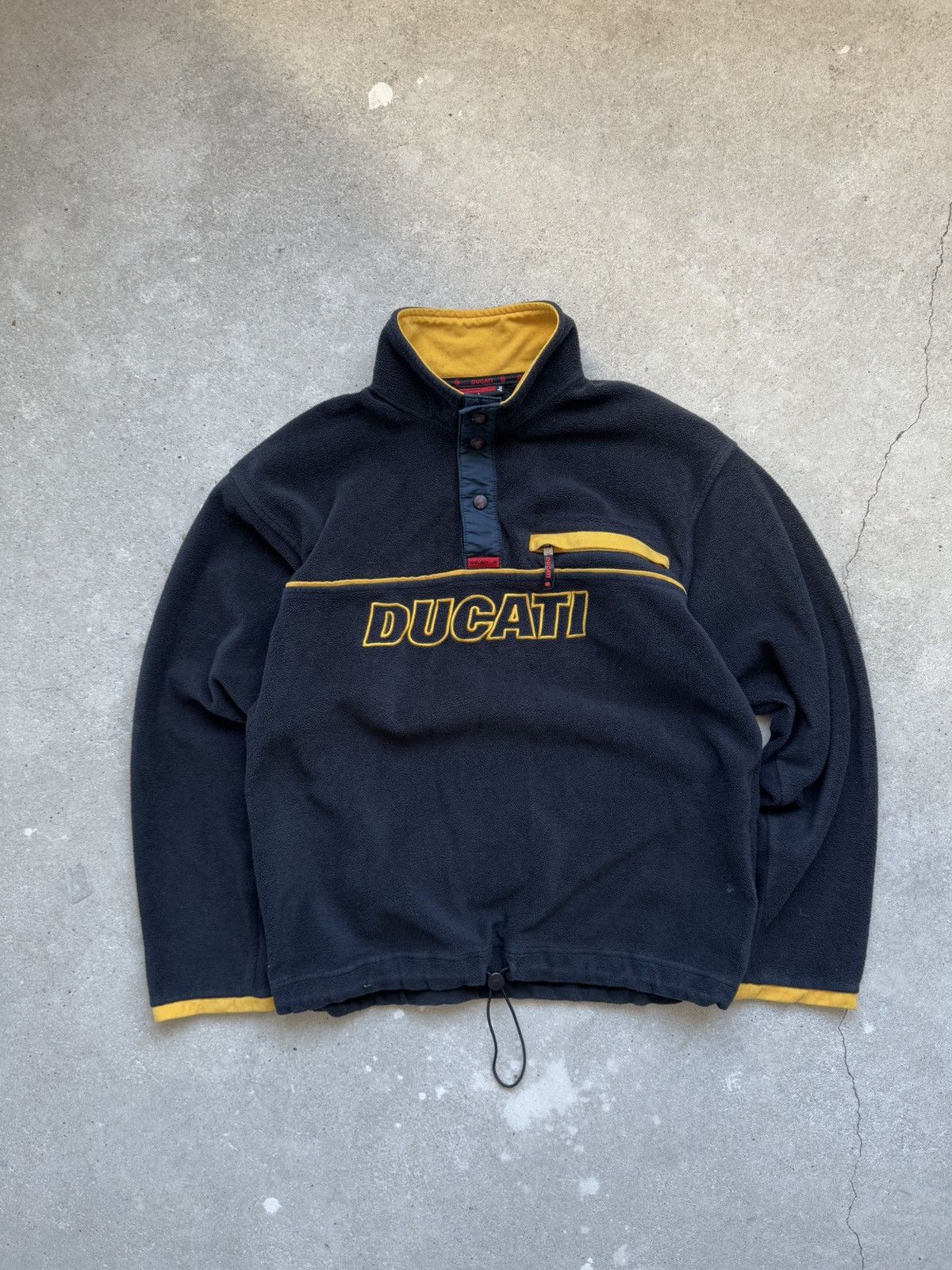 Asics Vintage ASICS Ducati Racing Fleece Size US L / EU 52-54 / 3 - 2 Thumbnail