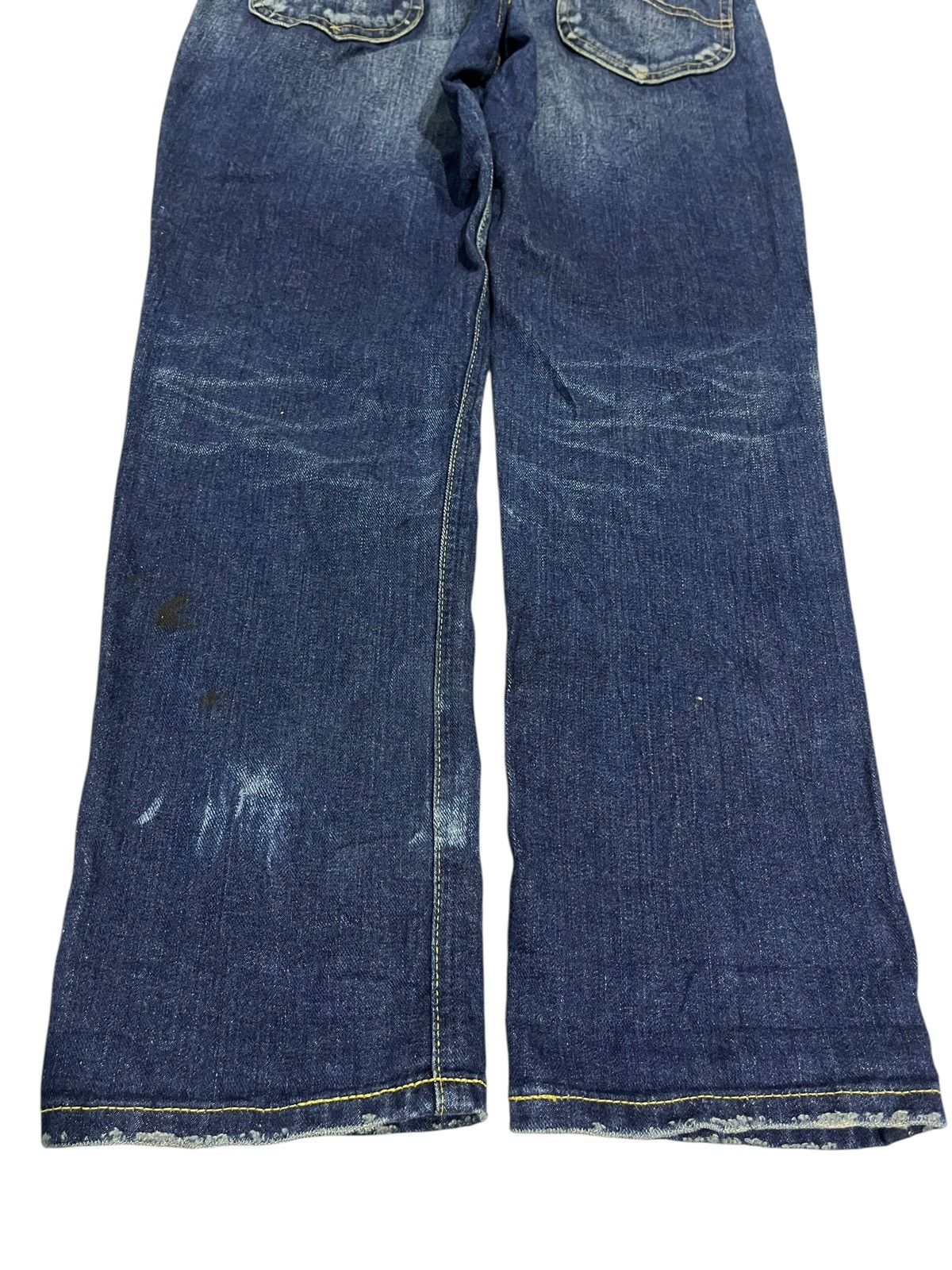 If Six Was Nine × Japanese Brand × Le Grande Bleu (L.G.B.) VINTAGE LEE LADY RIDER WASHED DENIM Size 32" / US 10 / IT 46 - 10 Thumbnail
