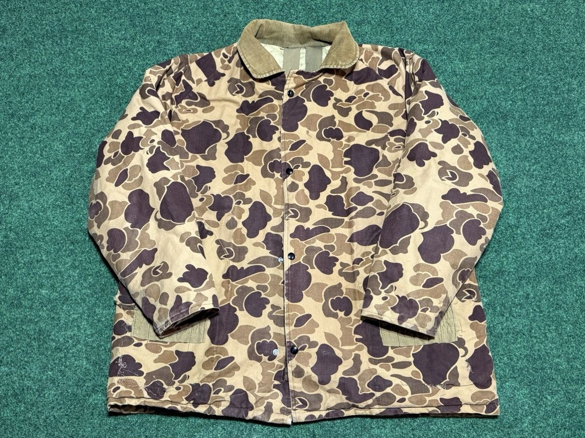 Vintage True Vintage Duxbak Aircel Camo Hunting Jacket Size US XL / EU 56 / 4 - 1 Thumbnail