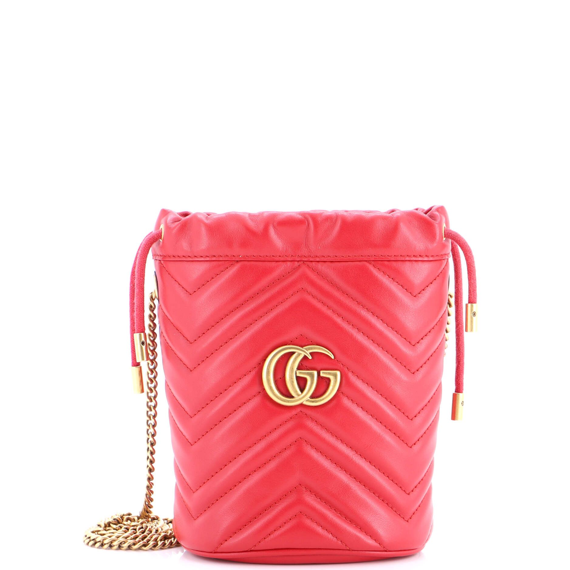 Gucci GG Marmont Bucket Bag Size ONE SIZE - 1 Thumbnail