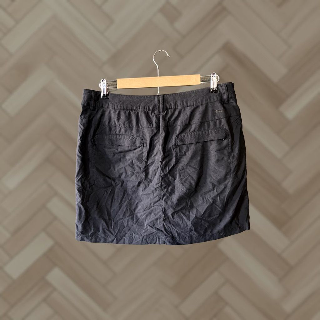 Vintage REI Womens Black Lined Outdoor Hiking Nylon Skirt Size 12 Size 34" / US 12 / IT 48 - 1 Thumbnail