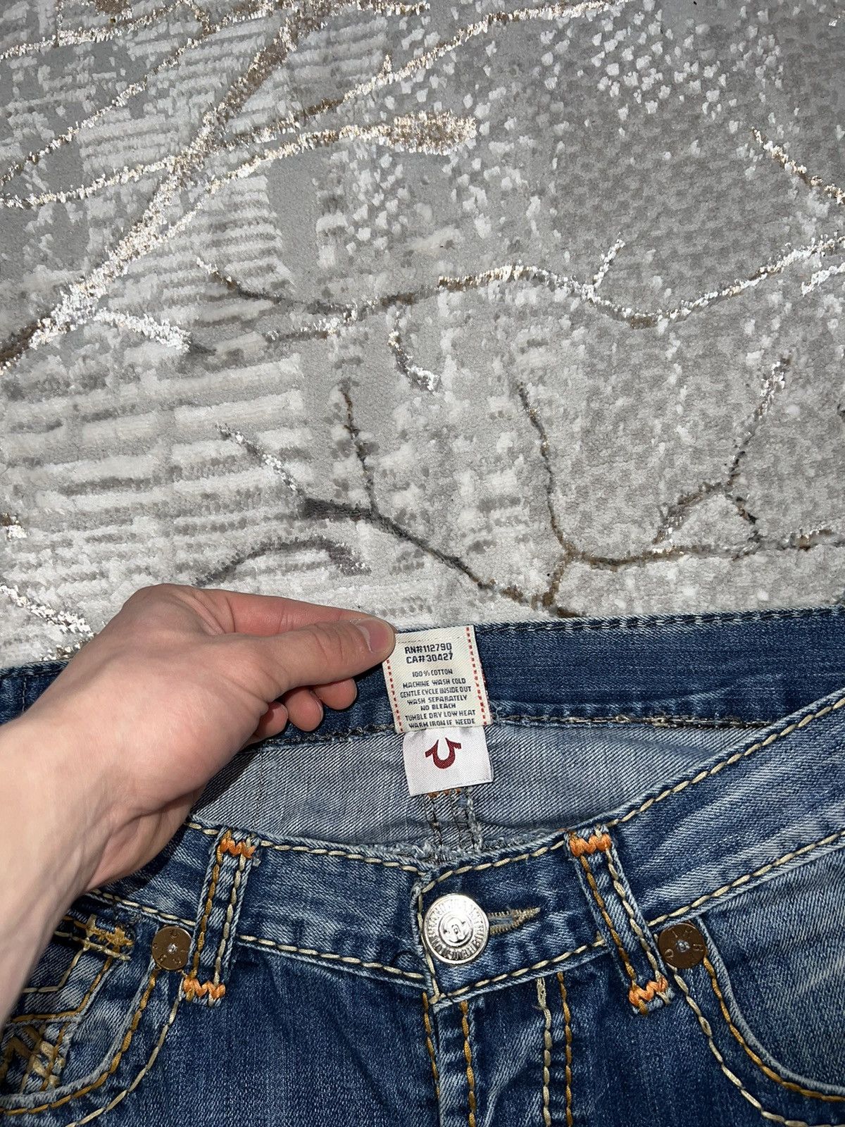 Japanese Brand × True Religion × Vintage TRUE RELIGION CHIEFKEEF VINTAGE 90S JEANS PANTS BUDDHA Y2K Size US 33 - 7 Thumbnail