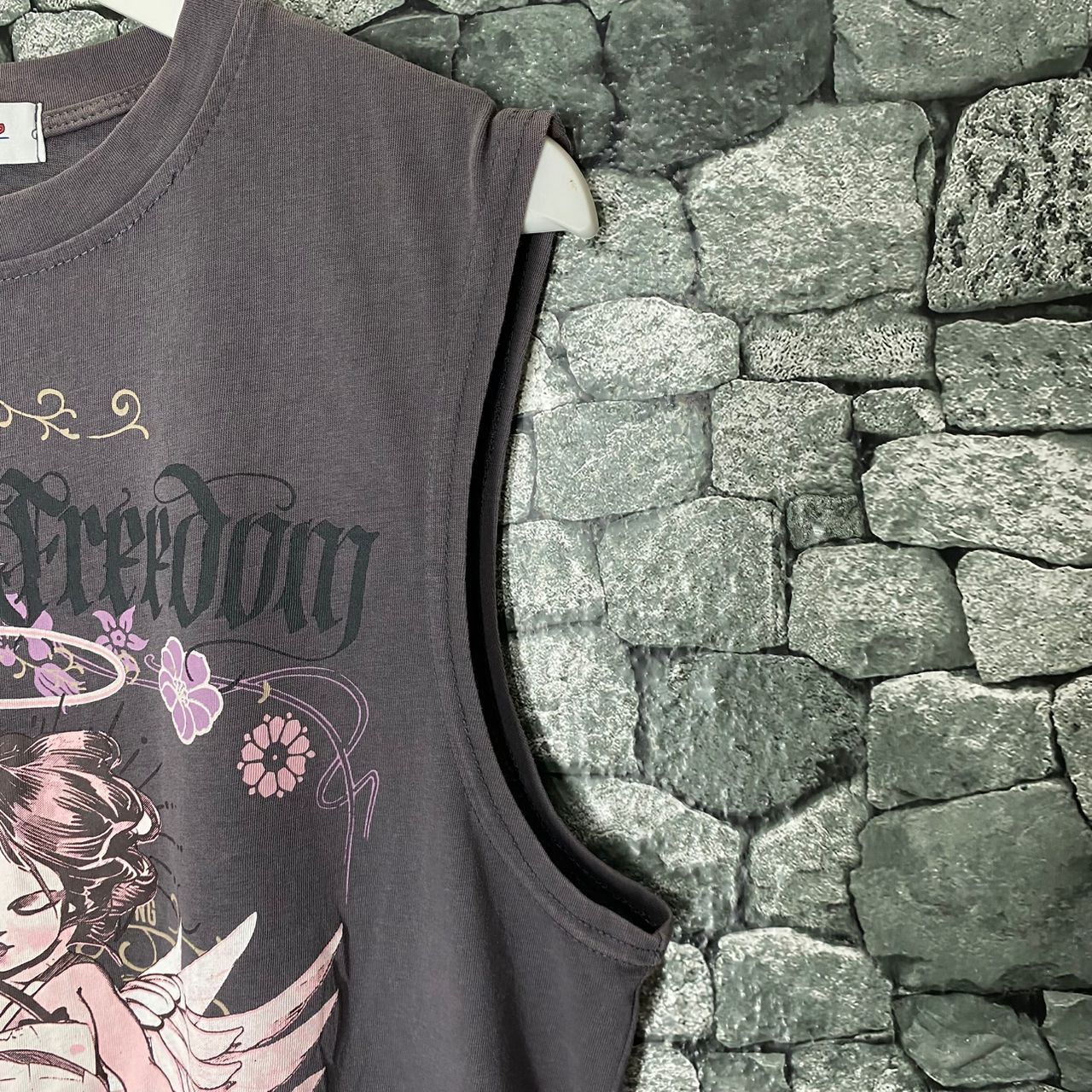 Japanese Brand Ay Studio Spirit Of Freedom Punk Singlet Size US M / EU 48-50 / 2 - 4 Thumbnail