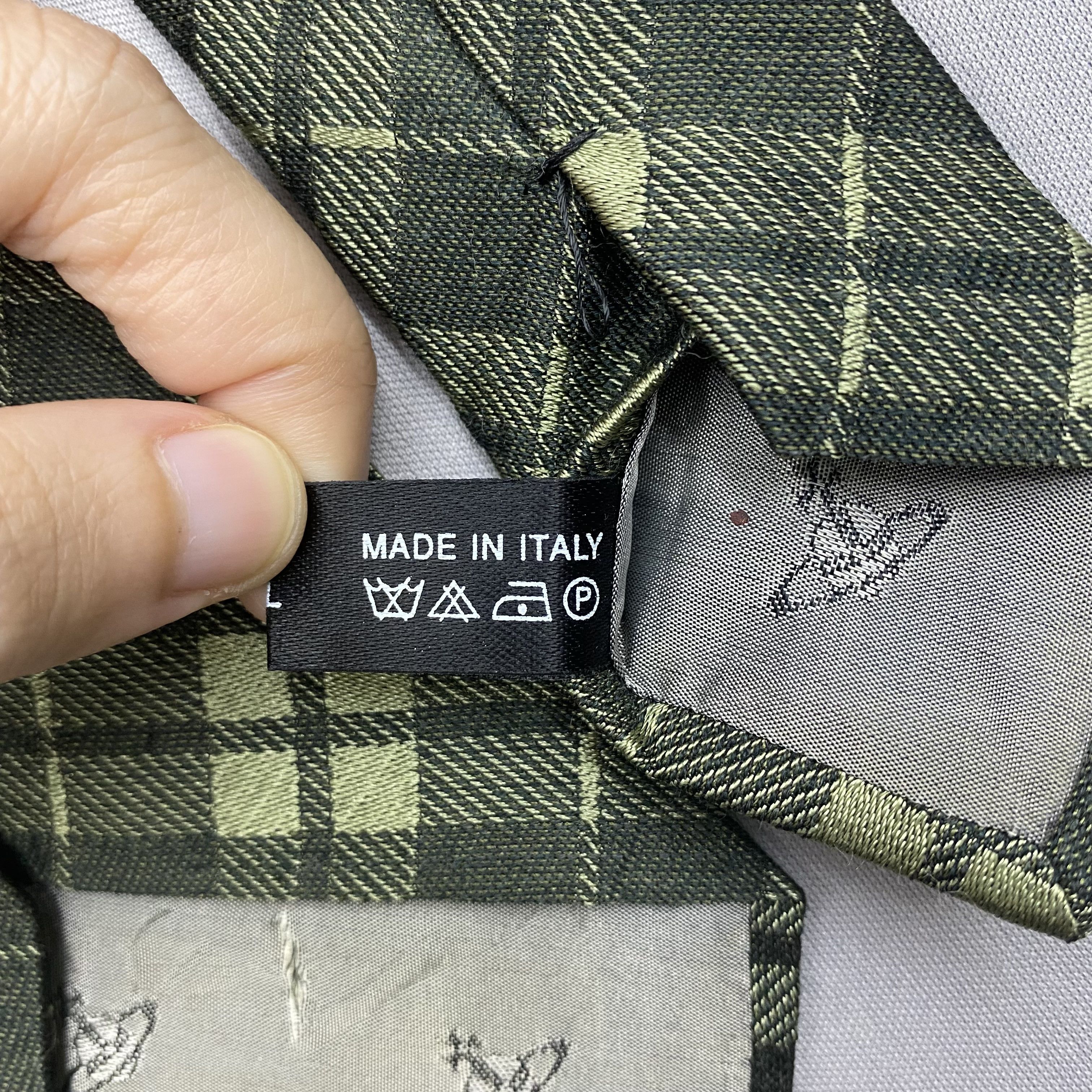Vivienne Westwood Vintage Vivienne Westwood Man SILK Necktie Cravate Pure Silk Size ONE SIZE - 8 Thumbnail