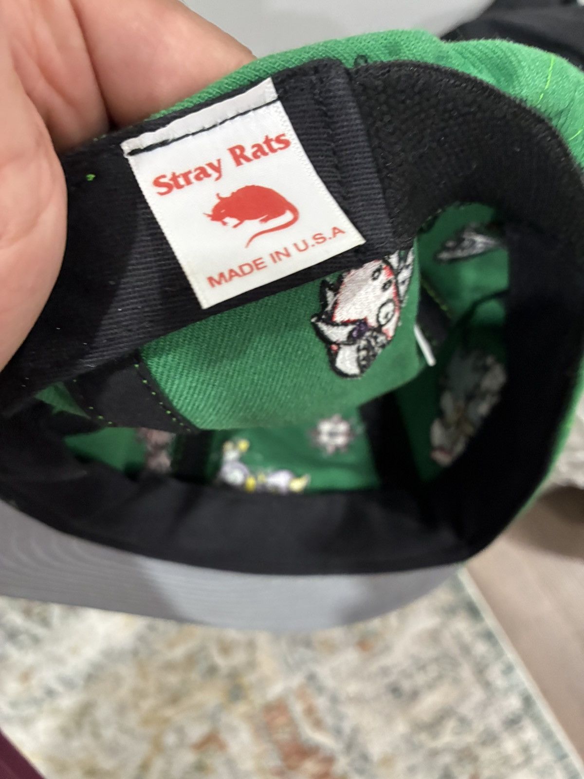 Stray Rats Sonic The Hedgehog (Sega) x Stray Rats green fitted hat Size ONE SIZE - 5 Thumbnail