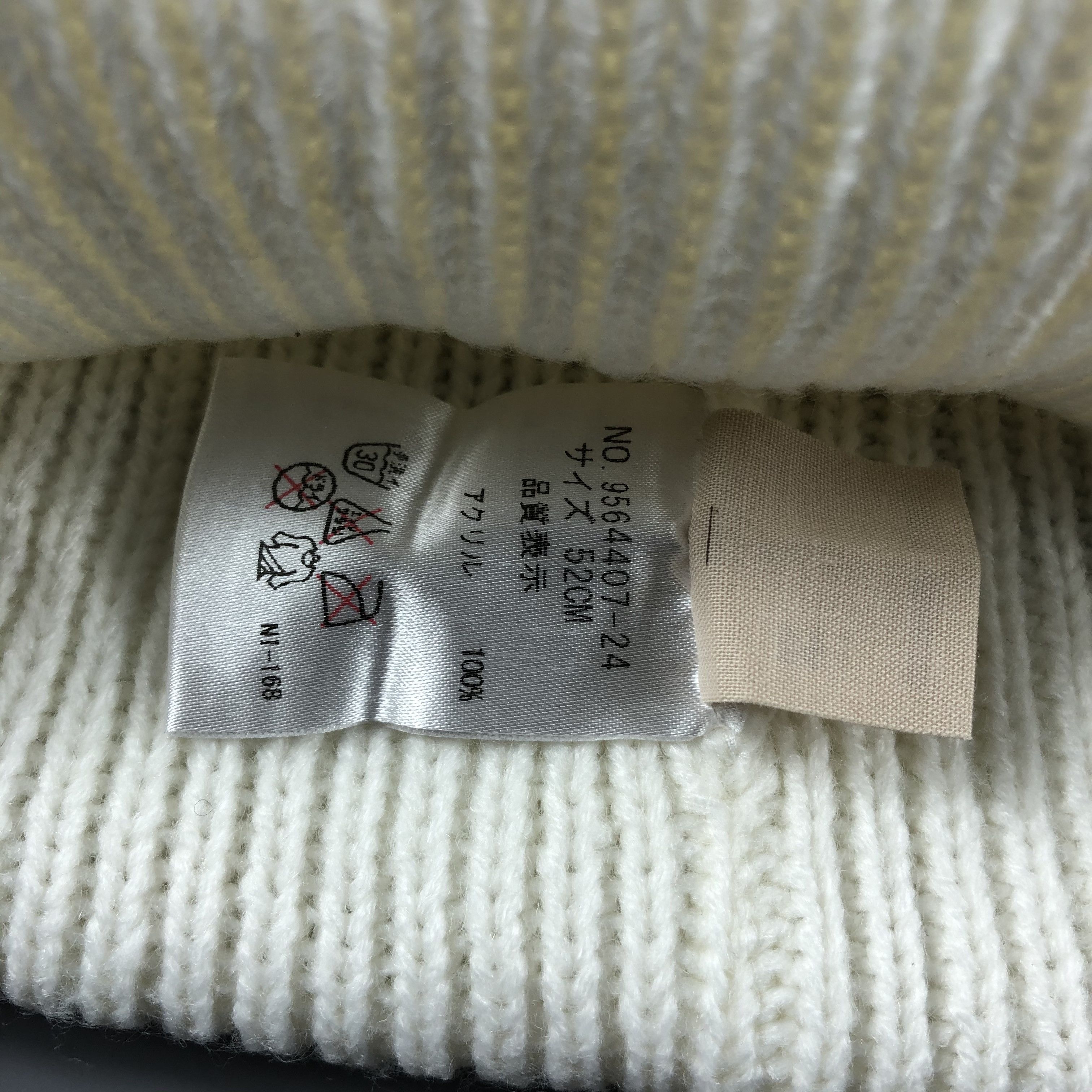 Japanese Brand × Vintage Womens Petit Main Double PomPom Beanie Snow Hat Cap -D765 Size ONE SIZE - 6 Thumbnail