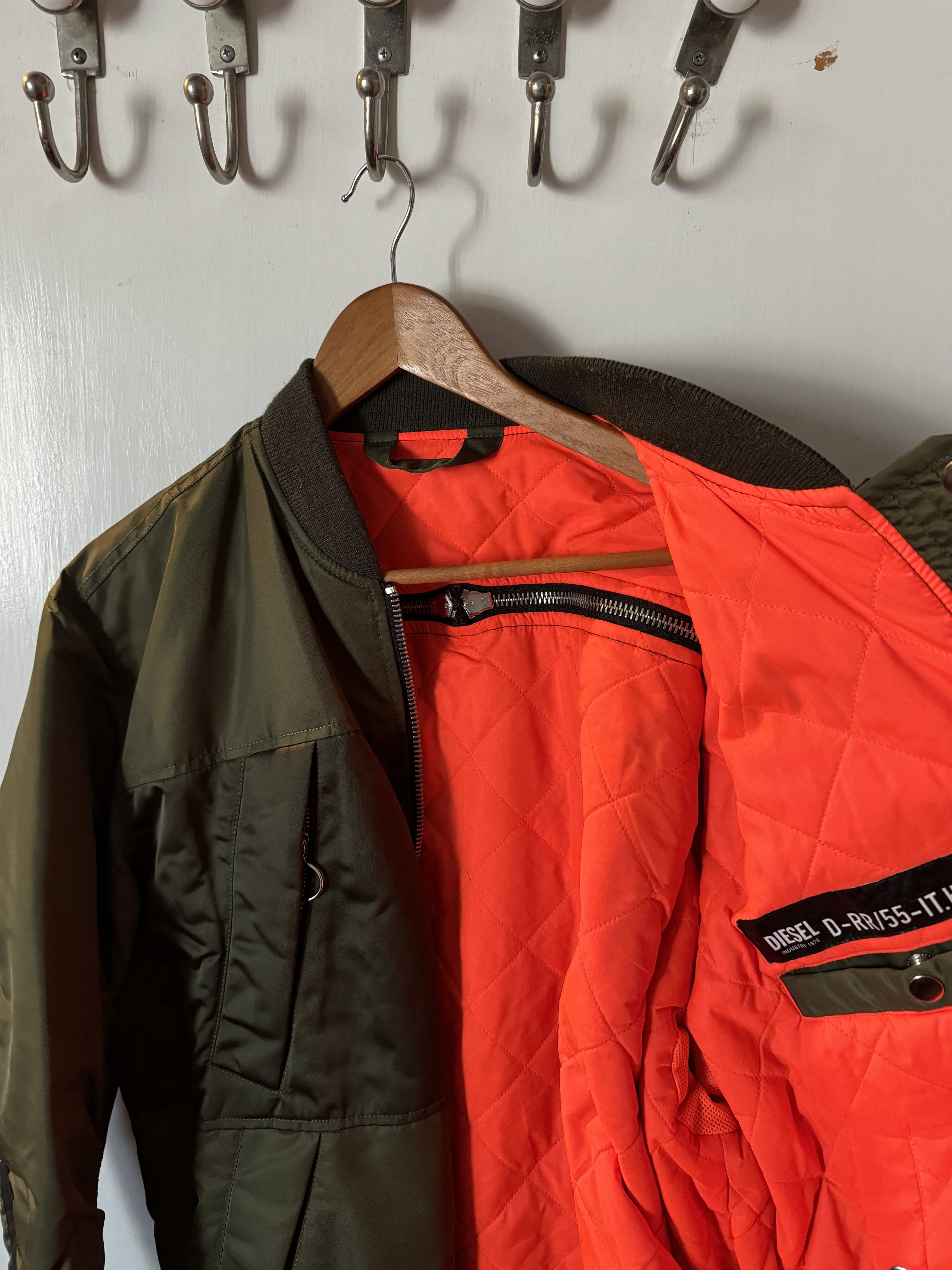 Diesel Diesel Bomber Jacket Size US L / EU 52-54 / 3 - 3 Thumbnail