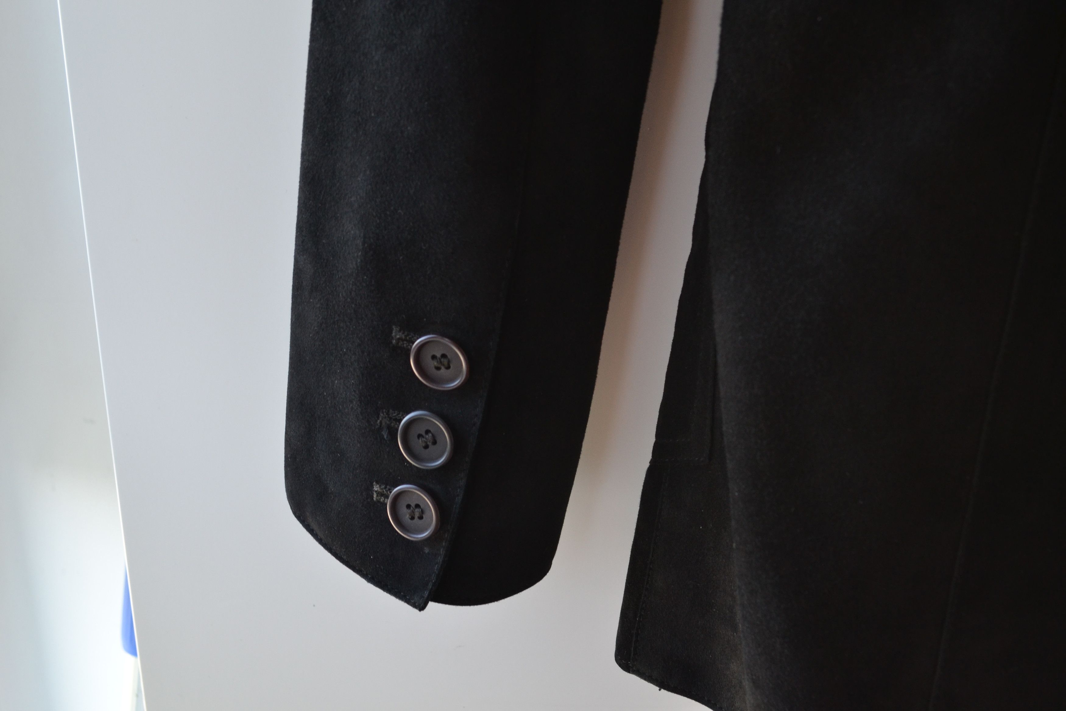 Ruffo Research RUFFO Leather Jacket Blazer Coat Black Vintage RAF SIMONS Size M / US 6-8 / IT 42-44 - 7 Thumbnail