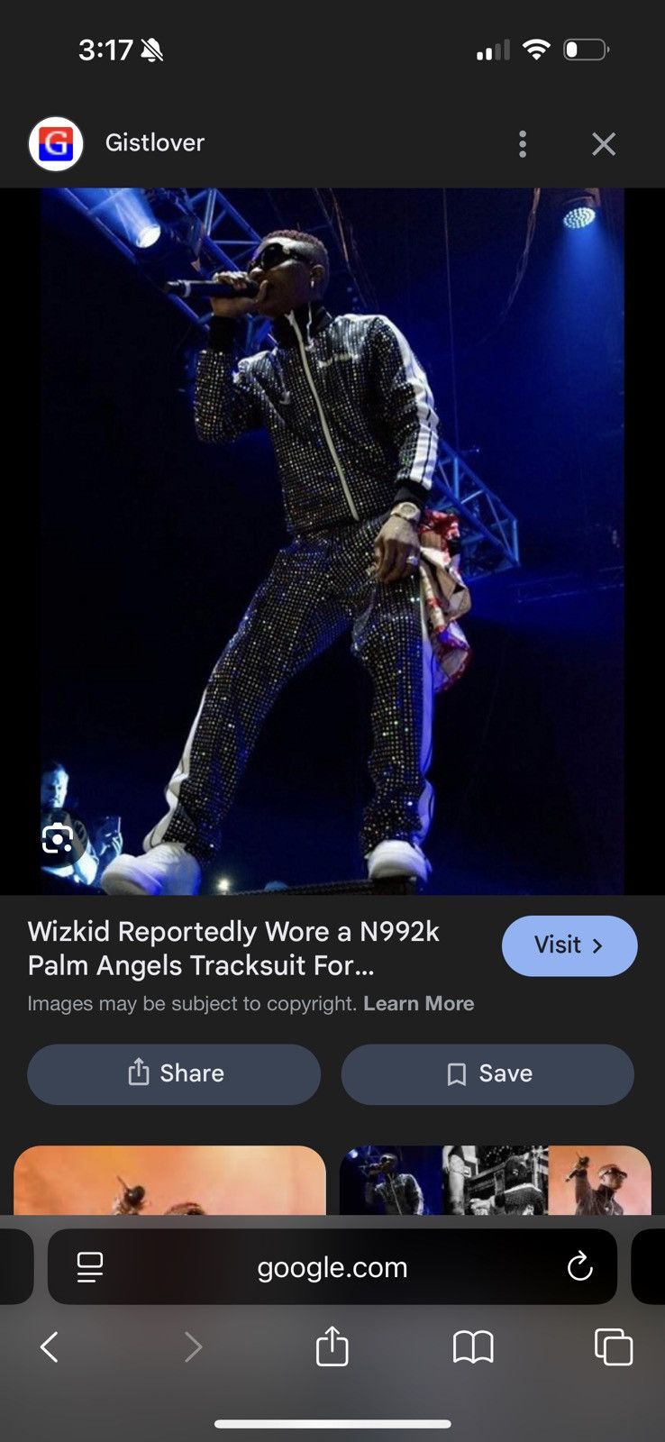 Palm Angels Custom Swarovski palm angels track pants Size US 32 / EU 48 - 6 Thumbnail