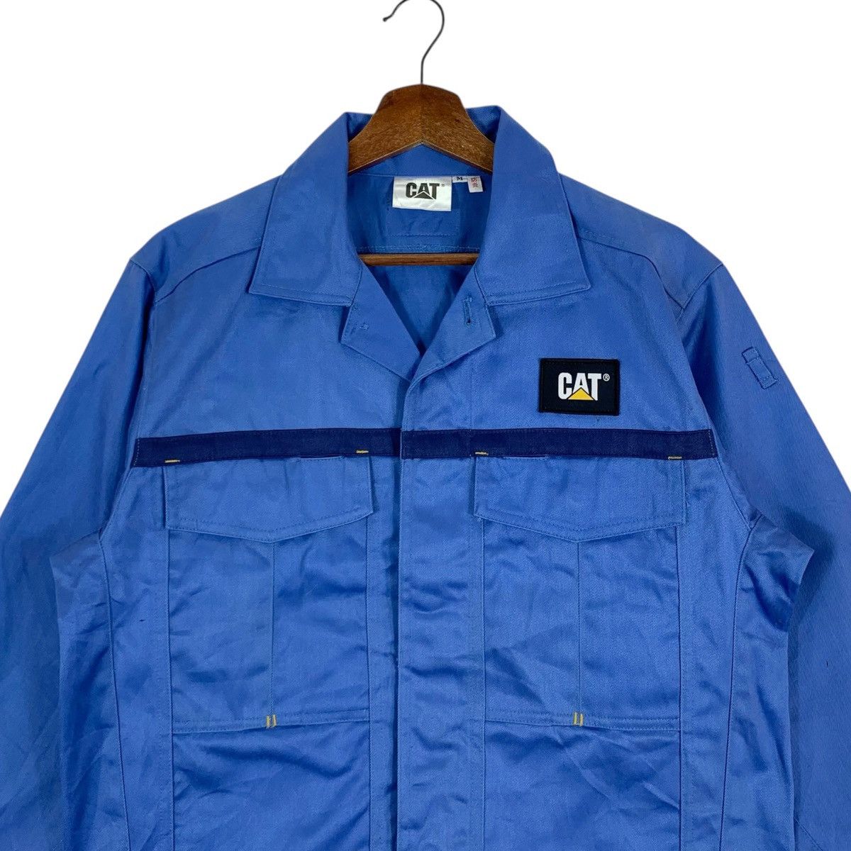 Caterpillar Vintage Caterpillar Inc. Light Jacket Size US M / EU 48-50 / 2 - 2 Thumbnail
