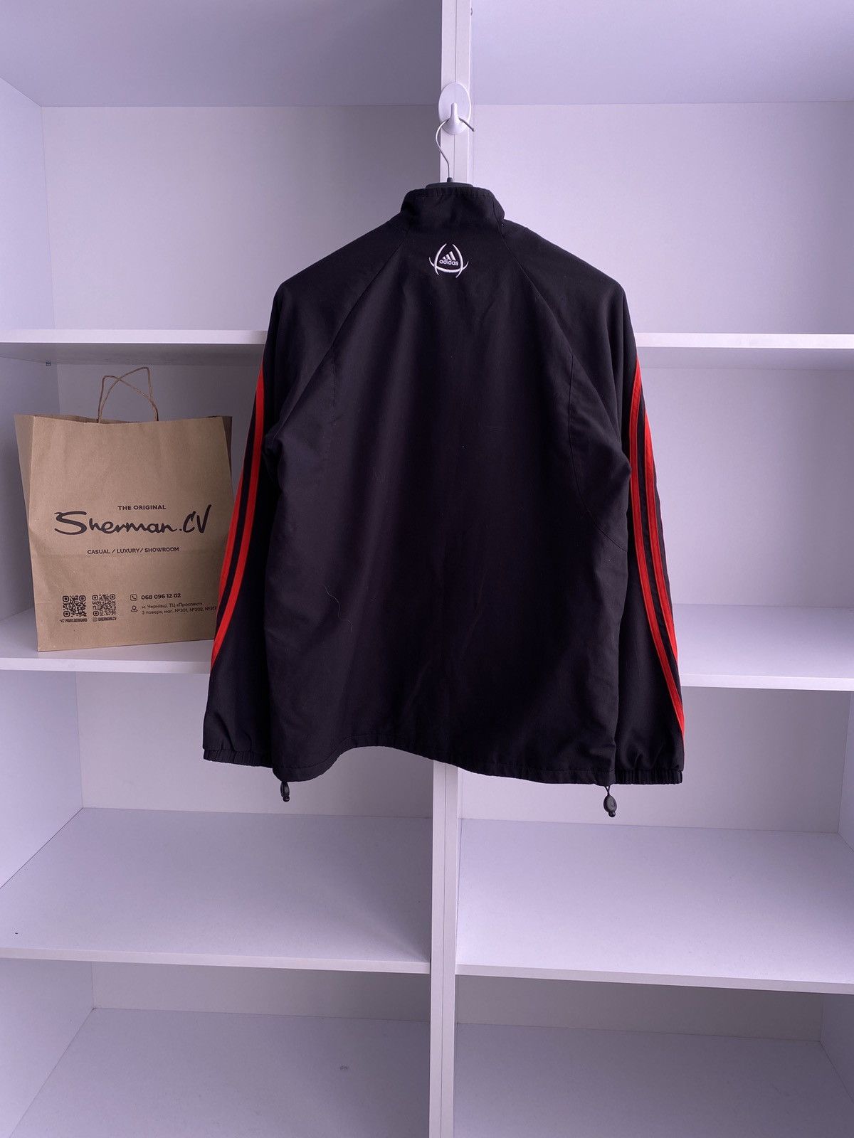 Adidas × Vintage Adidas Milan vintage zip sweatshirt retro 90s Size US L / EU 52-54 / 3 - 7 Thumbnail
