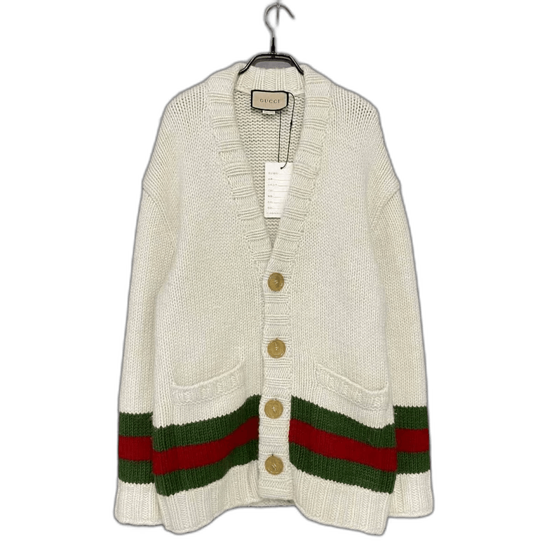 Gucci Gucci Striped Knit Cardigan-2505 Size XS / US 0-2 / IT 36-38 - 1 Thumbnail