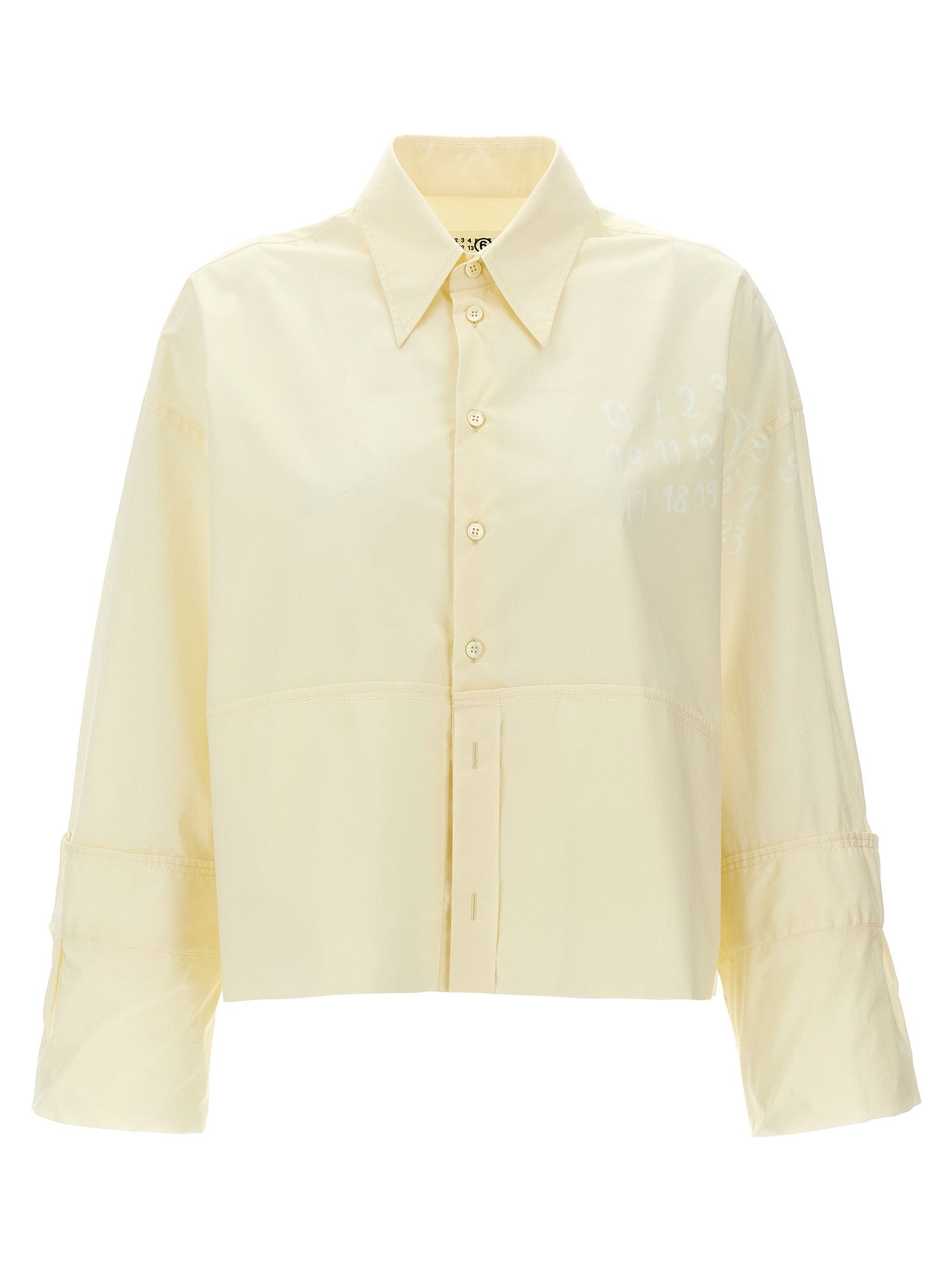 Maison Margiela Logo Print Shirt Size S / US 4 / IT 40 - 1 Thumbnail