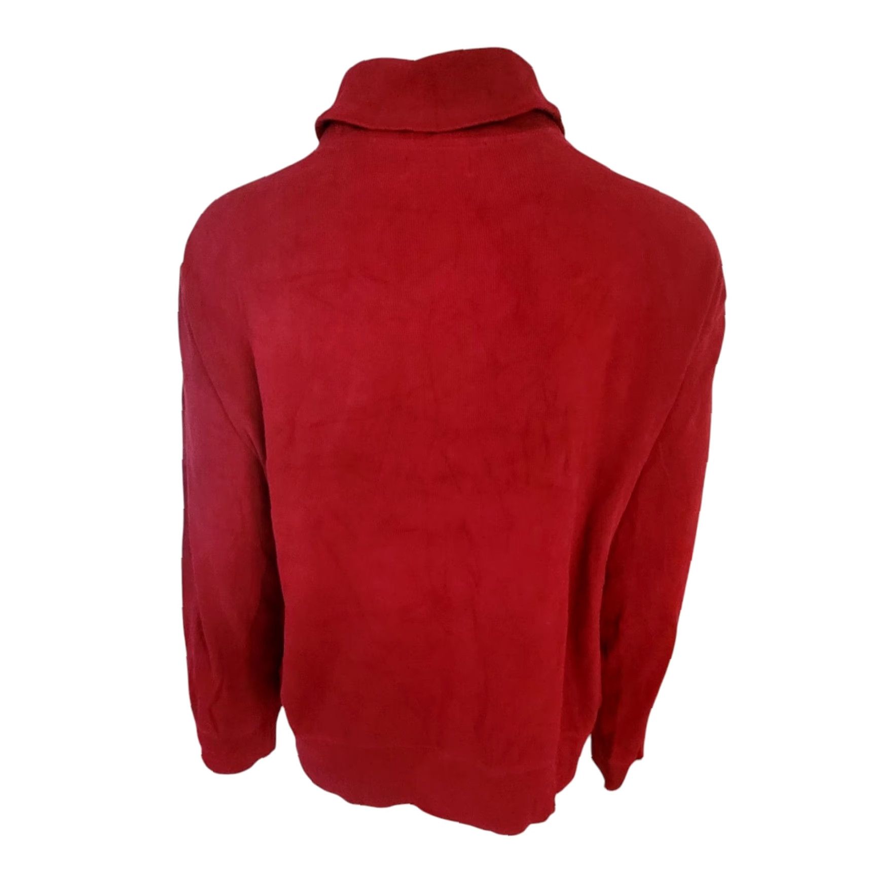 Polo Ralph Lauren Polo Ralph Lauren Shawl Collar Pullover Red XXL Jumper, 100% Cotton, Classic Fit, Men’s, Long Sleeve Size US XL / EU 56 / 4 - 5 Thumbnail