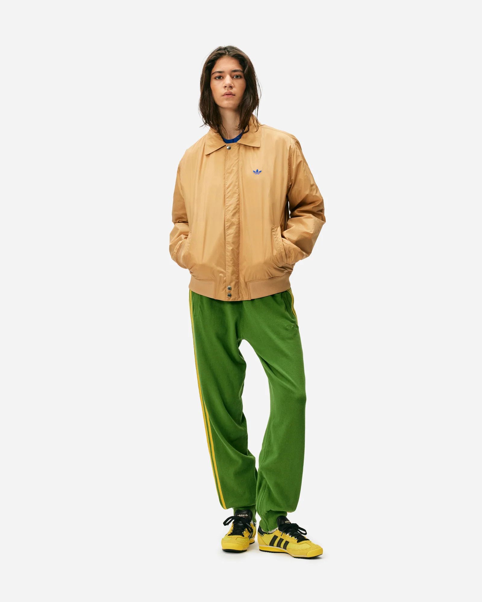 Adidas × Wales Bonner o1mle0725 New Knit Track Pants in Green Size US 36 / EU 52 - 2 Thumbnail
