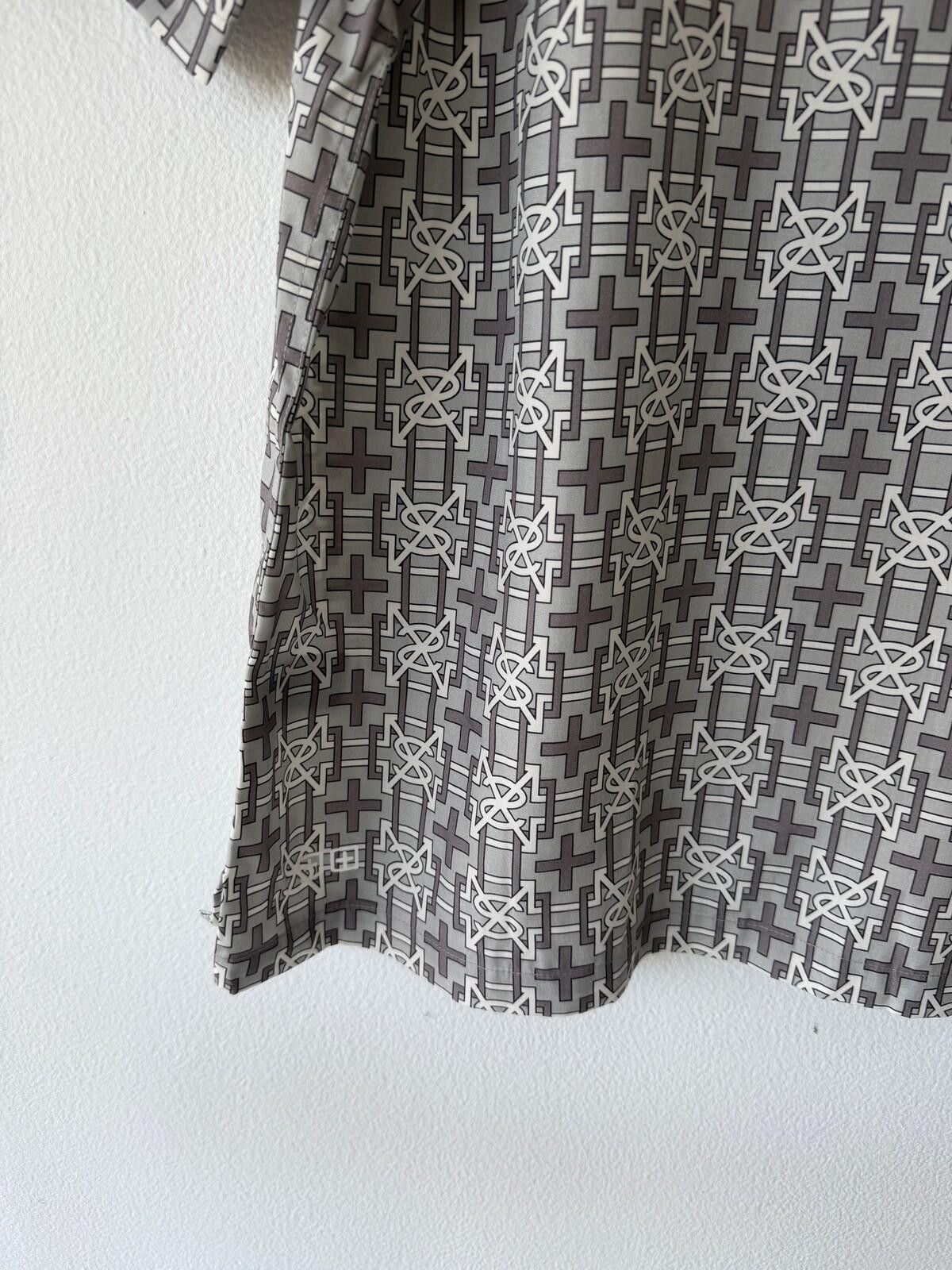 Ksubi new ksubi medium short sleeve resort shirt plus grey logo Size US M / EU 48-50 / 2 - 7 Thumbnail