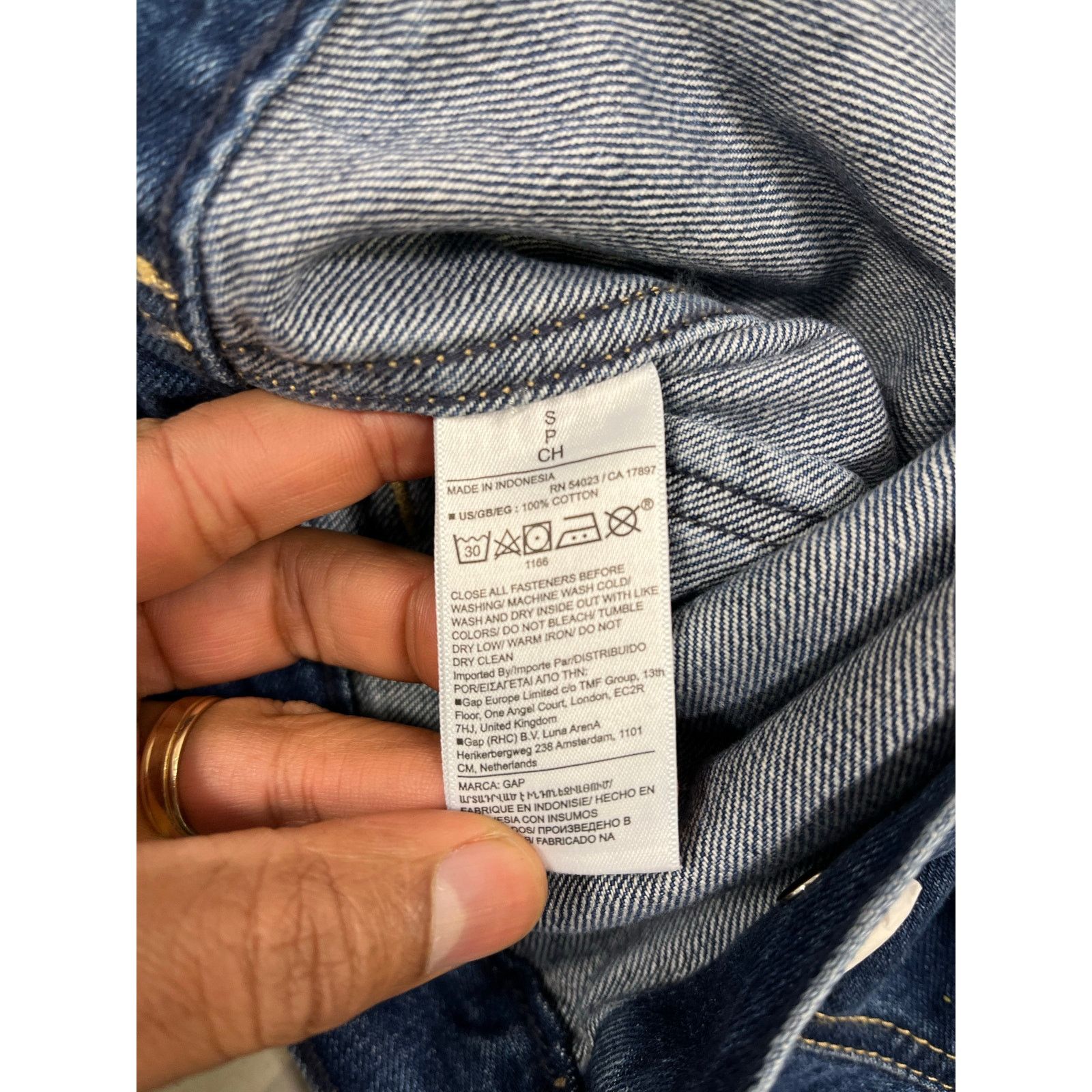Cult Gaia Gap × Cult Gaia - Asymmetrical Denim Jacket / S / NWT Size S / US 4 / IT 40 - 9 Thumbnail