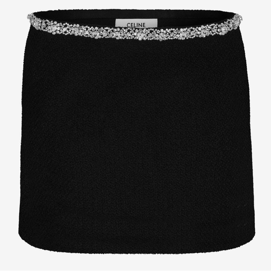 Celine CELINE TWEED SKIRT Size 38" / US 16 / IT 52 - 1 Thumbnail