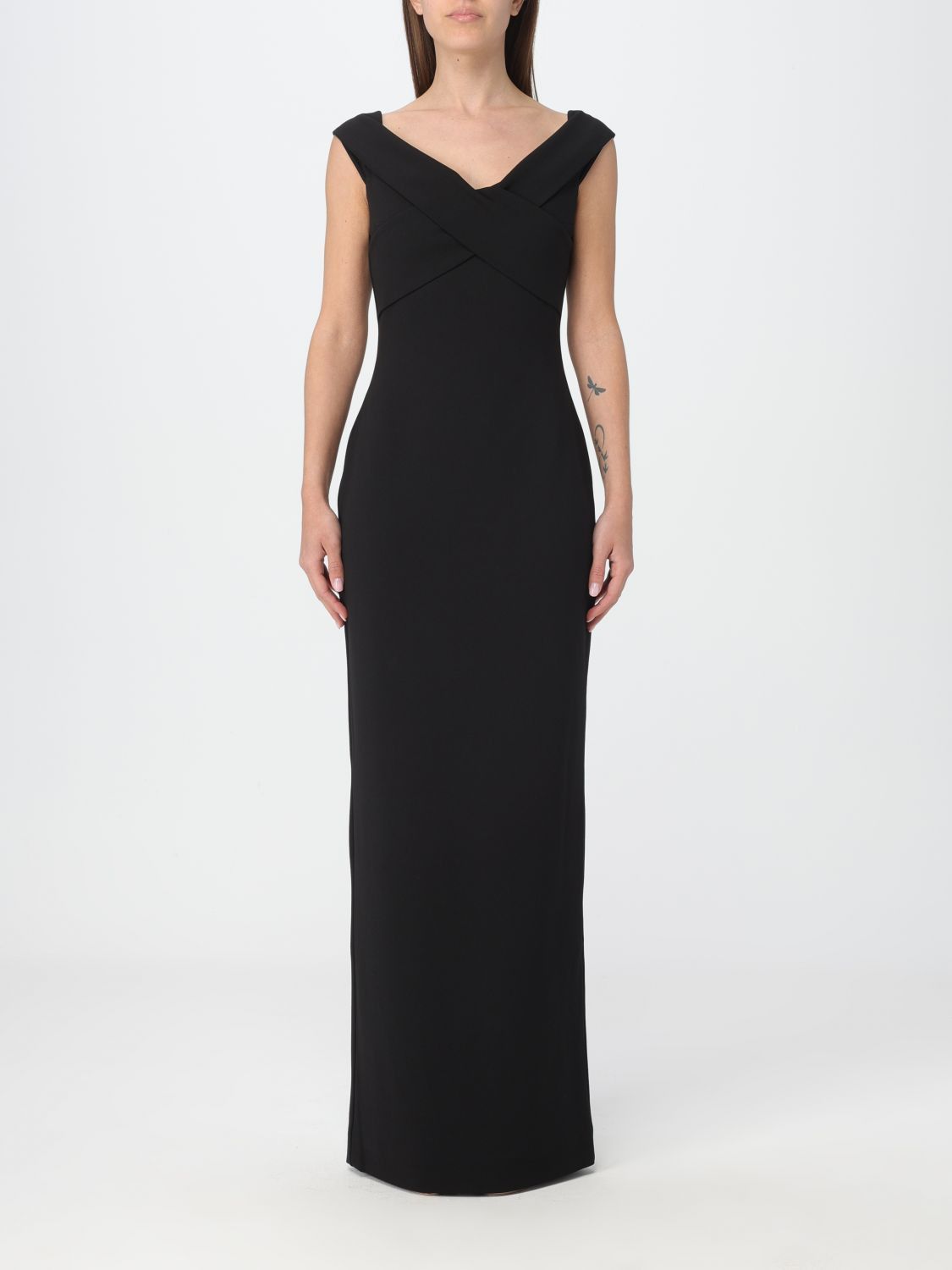 image of Solace London Dress Woman Black, Women's (Size Medium)