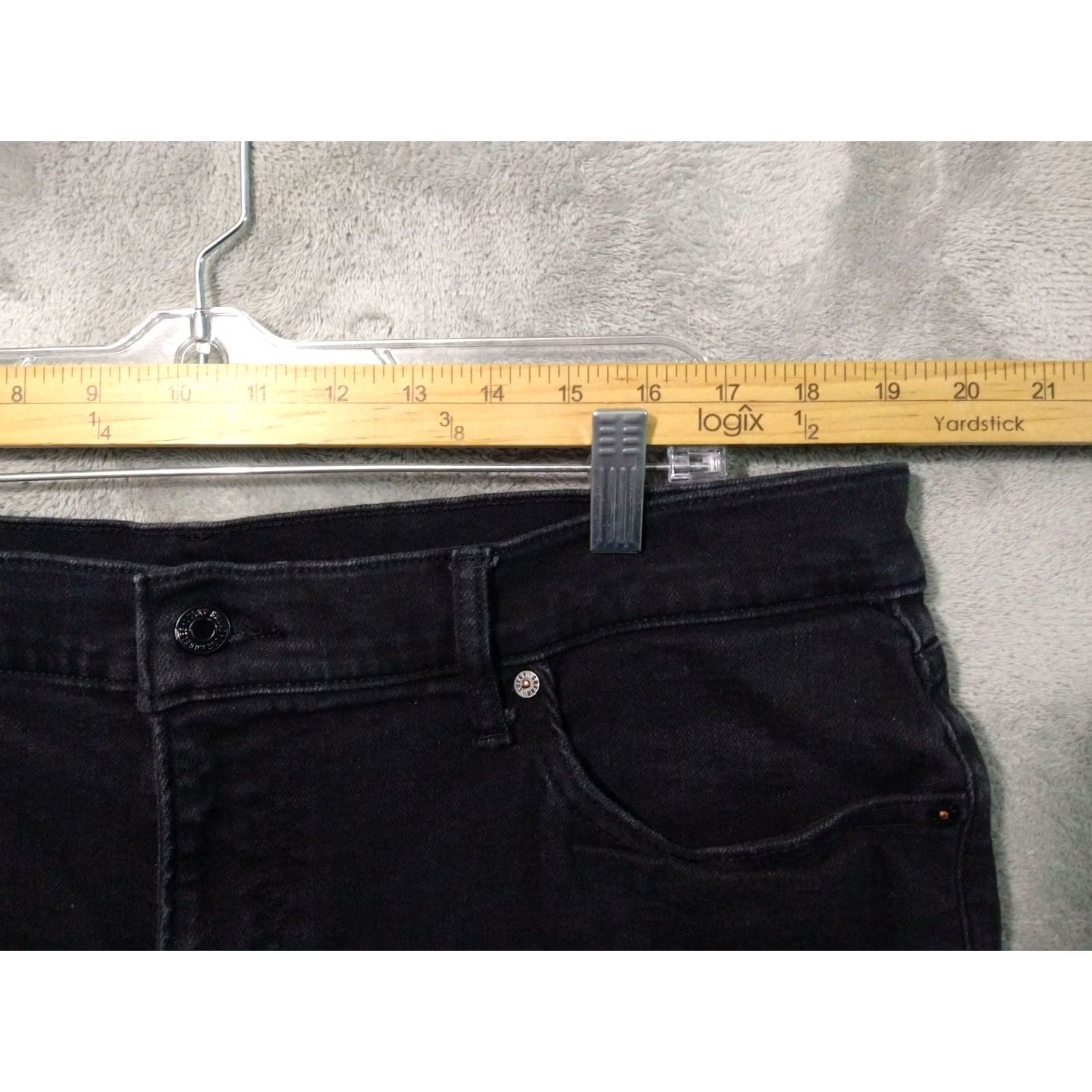 Lucky Brand Lucky Brand Jeans Mens 38x30 Black Denim Athletic Straight 5-Pocket Stretch Vintage No Shirt Men Jeans Size US 38 / EU 54 - 3 Thumbnail