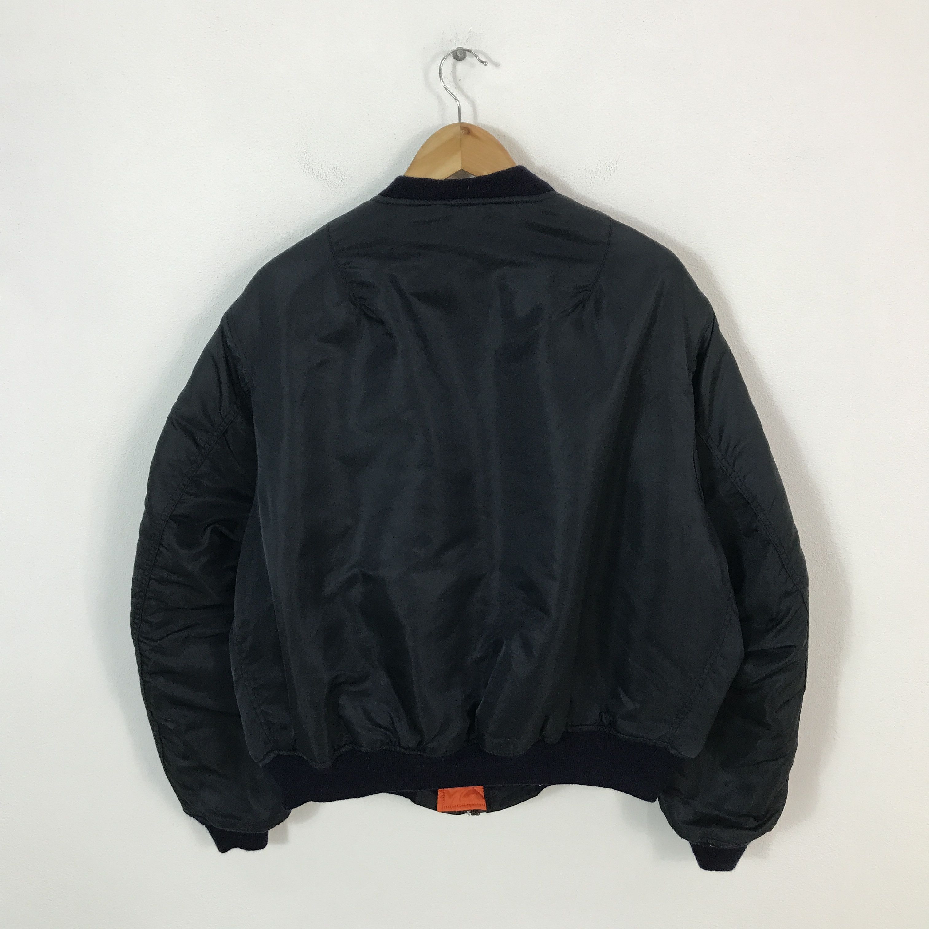 Vintage Vtg flyer's man intermediate Ma-1 Bomber jacket Size US L / EU 52-54 / 3 - 2 Thumbnail