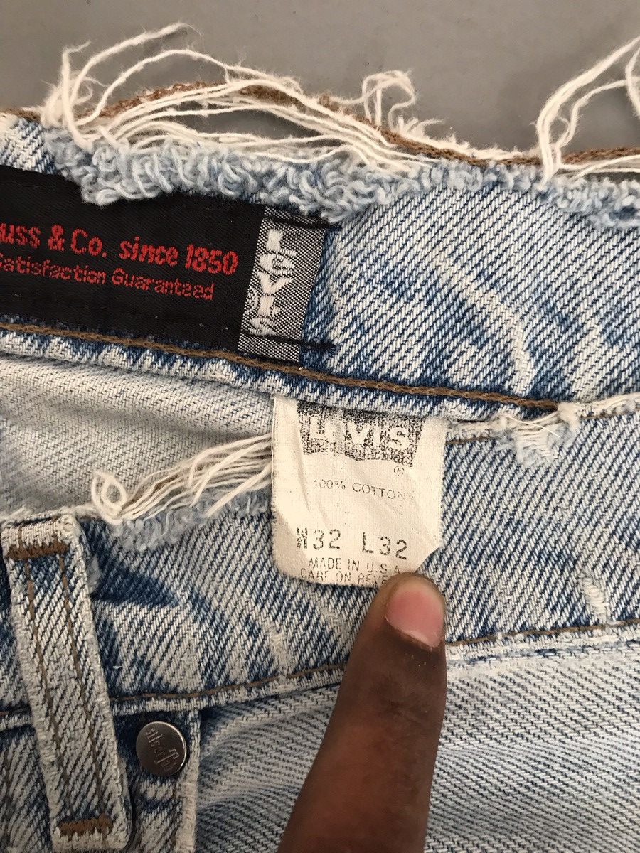 Carhartt × Vintage Vintage Levi’s silver tab loose fit denim Size US 32 / EU 48 - 6 Thumbnail