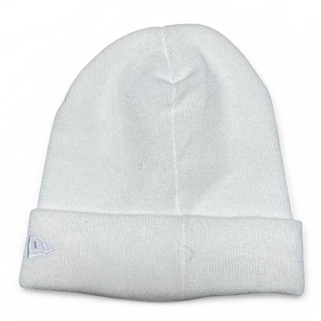 New Era Y2K LA dodgers white and blue beanie Size ONE SIZE - 3 Thumbnail