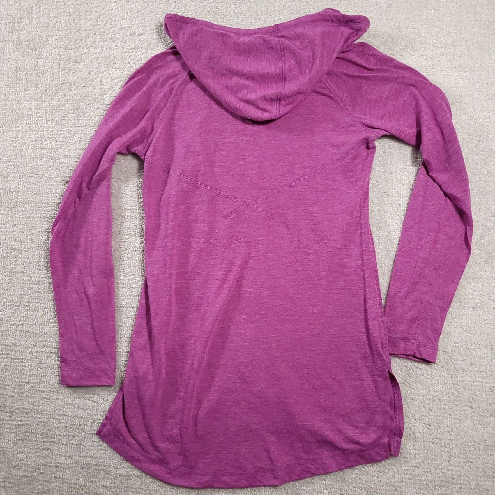 Vintage Women's 90 Degree by Reflex Hoodie Pullover Purple Size S Adults Womens Pullover Hooded Activewear Casual Refelx Blended Polyester Size S / US 4 / IT 40 - 7 Thumbnail