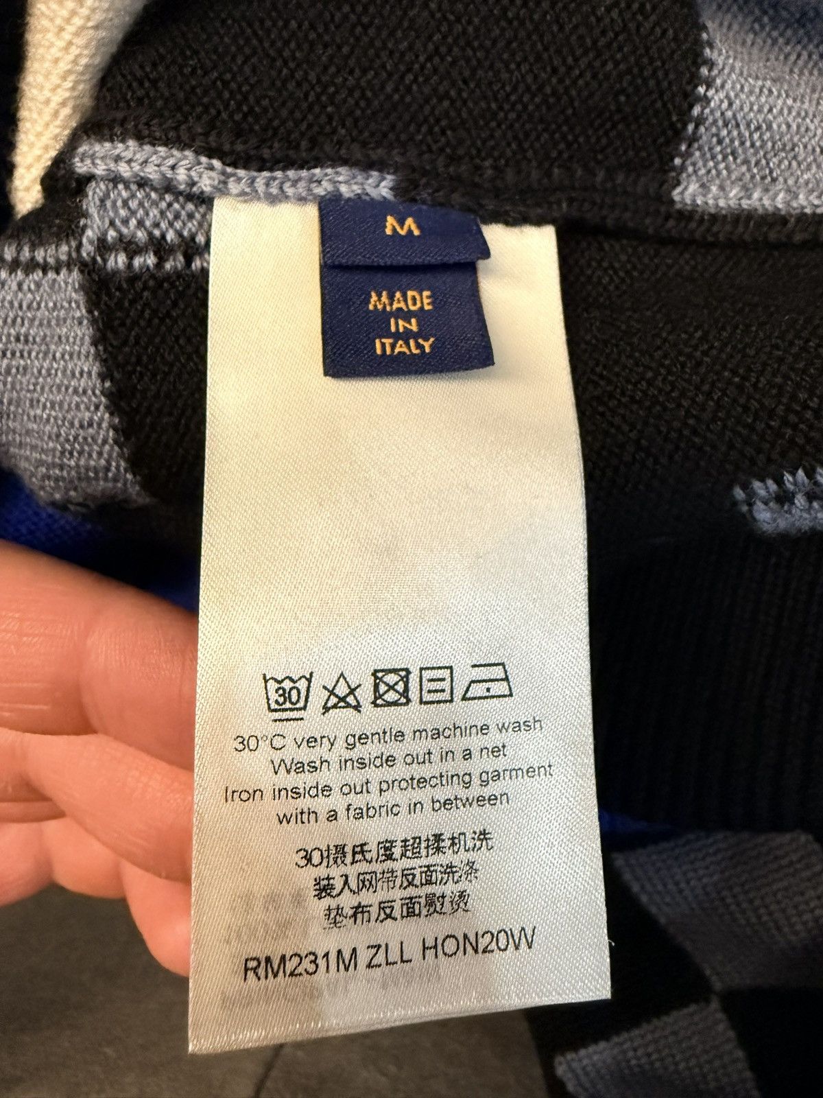 Louis Vuitton Louis Vuitton Fair Isle Macro Sweater Size M ($2645 Retail) Size US M / EU 48-50 / 2 - 4 Thumbnail