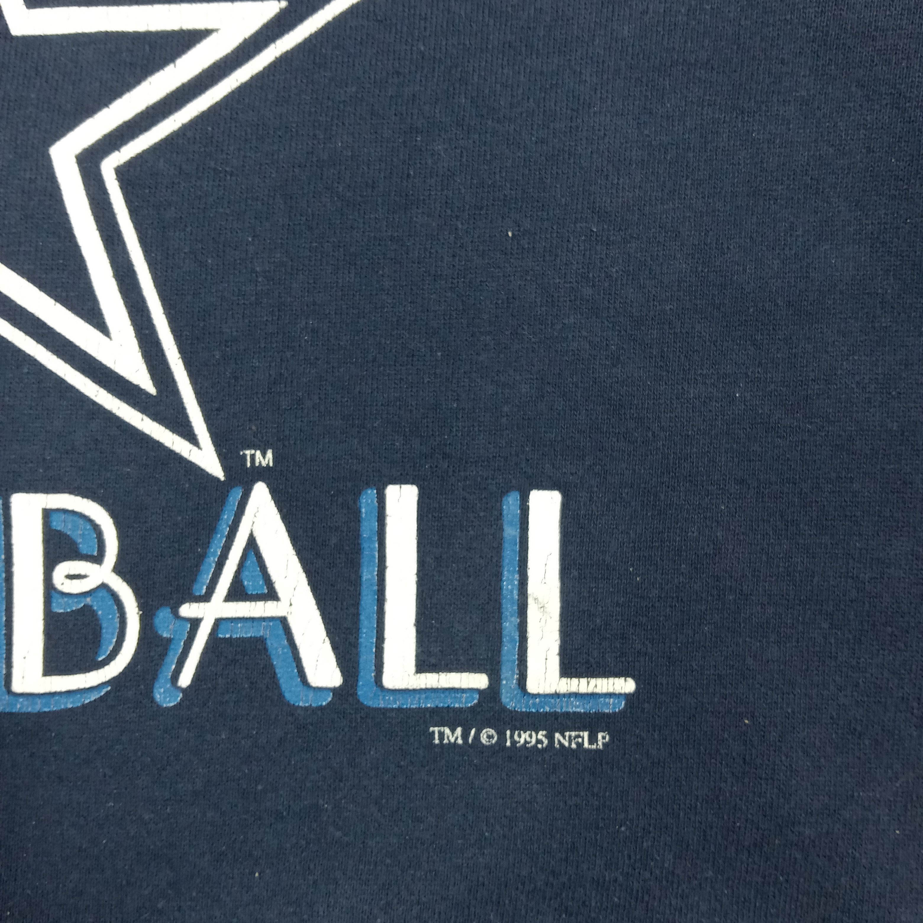 Vintage 90's Dallas Cowboys Football Team Sweatshirt C290N9 Size US M / EU 48-50 / 2 - 3 Thumbnail