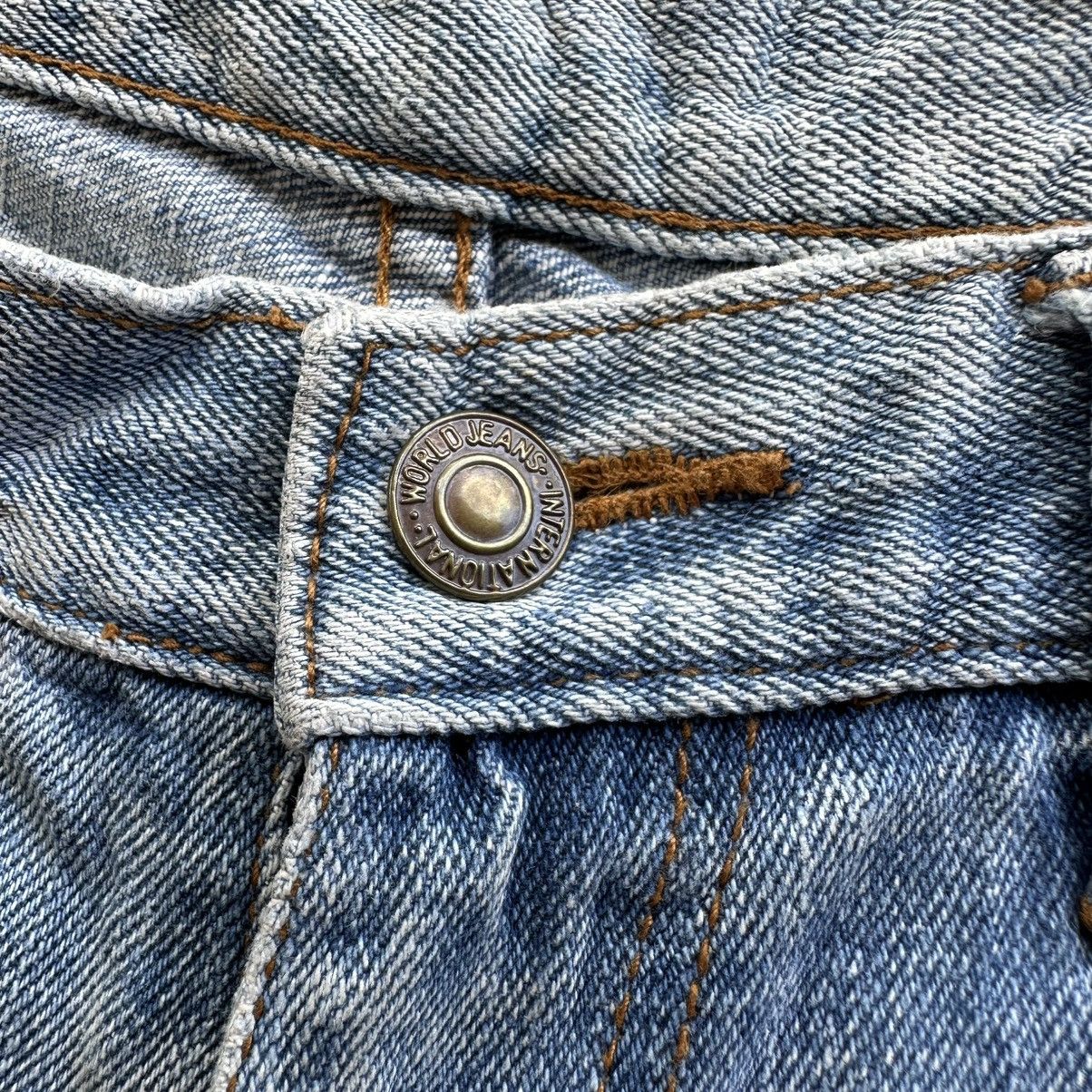 Japanese Brand Vintage Japanese Faded Jean Distressed Denim Pant W30 Size US 30 / EU 46 - 4 Thumbnail