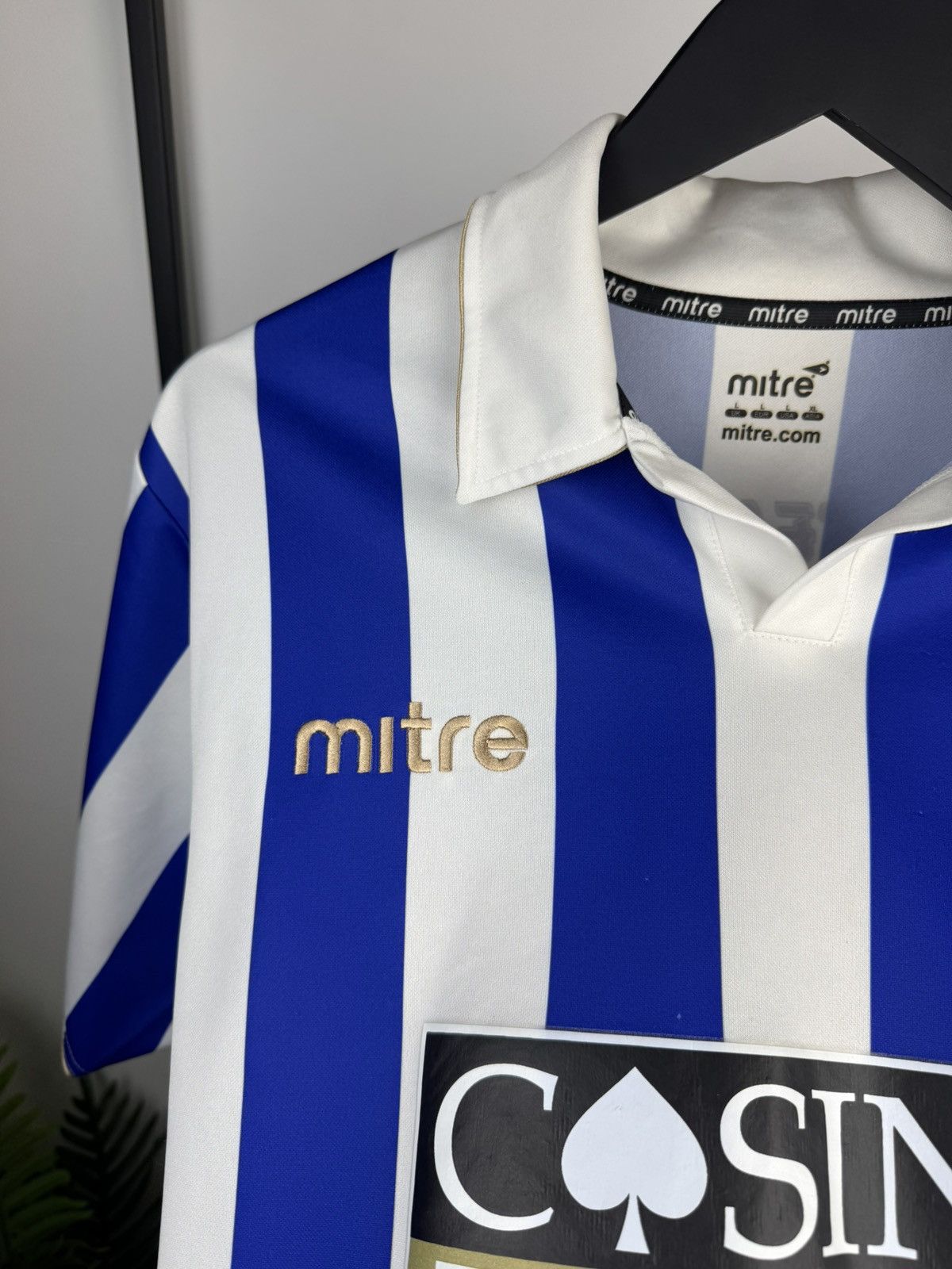 Vintage 2008-09 Huddersfield Centenary Home Shirt Parker #23 Size US L / EU 52-54 / 3 - 5 Thumbnail
