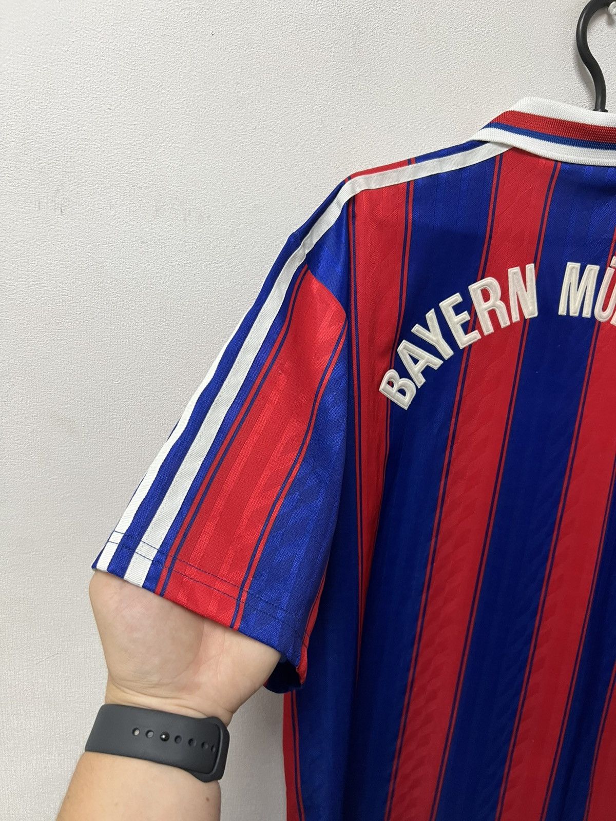 Adidas Adidas Bayern Munich 1995 1997 home soccer jersey football Size US M / EU 48-50 / 2 - 10 Thumbnail