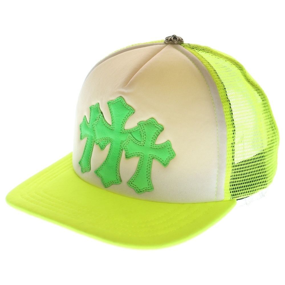 CHROME HEARTS CRS PATCH Yellow Trucker Cap