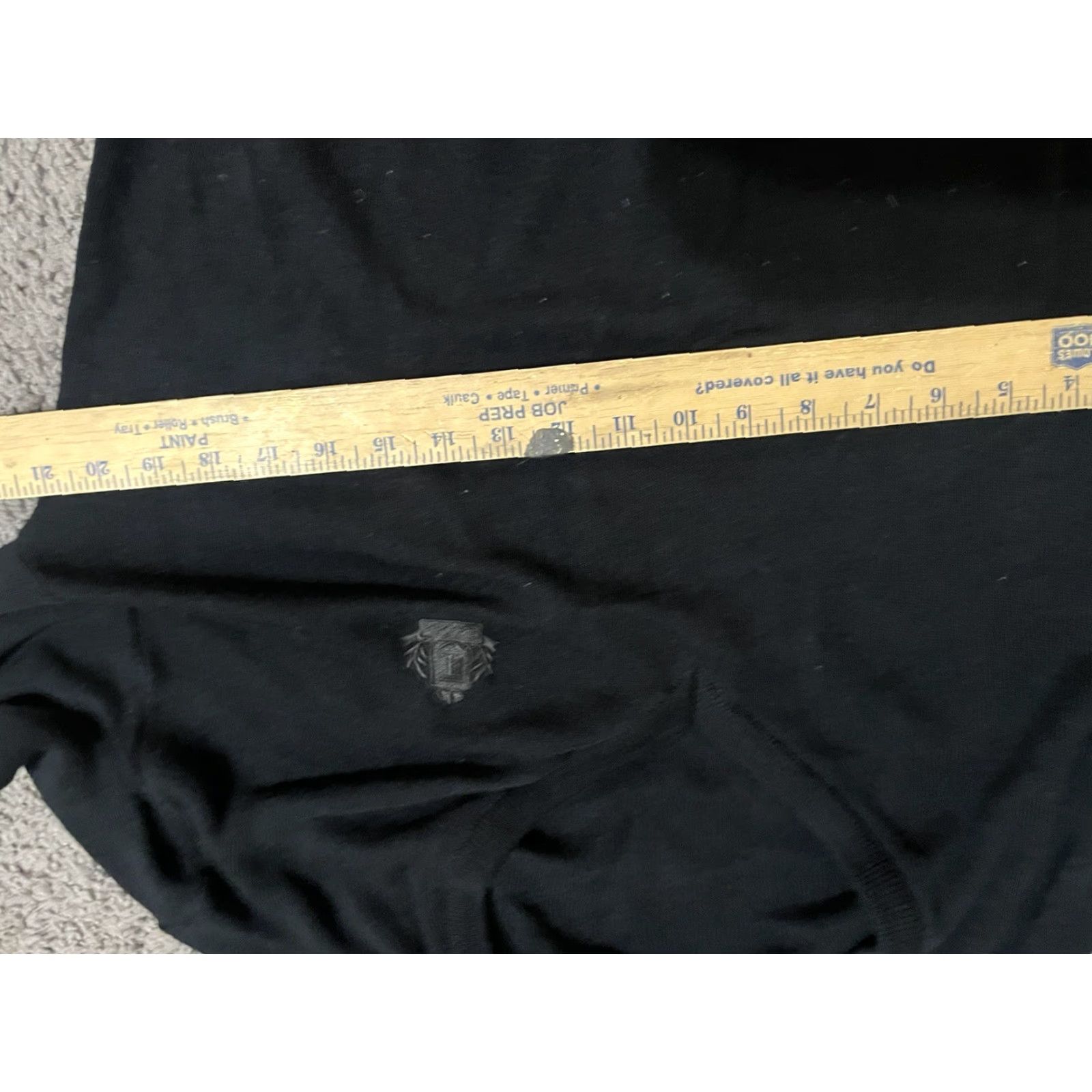 Izod VINTAGE IZOD Sweater Men’s Size M V-Neck Embroidered Logo Black Shirt Size US M / EU 48-50 / 2 - 6 Thumbnail