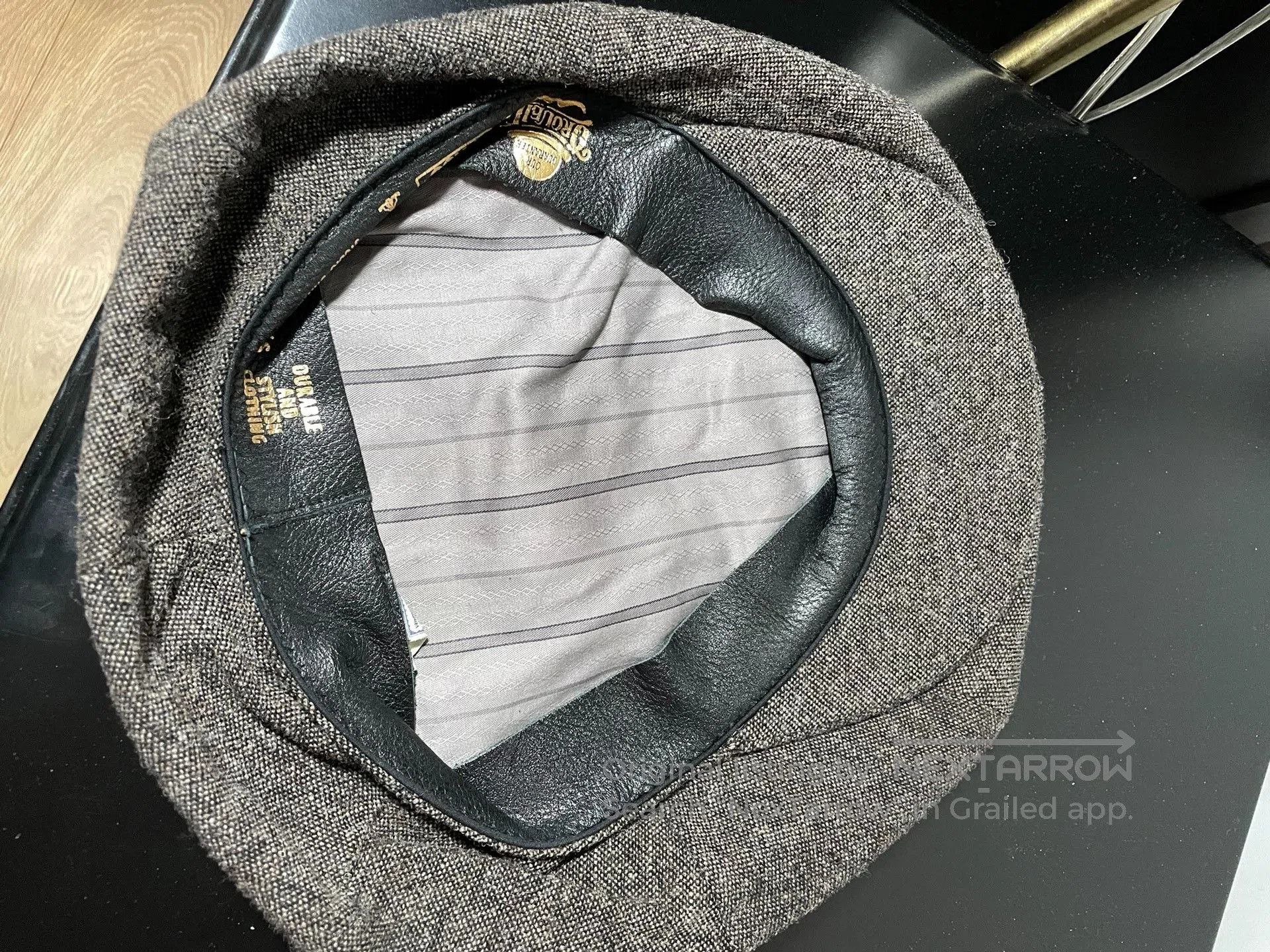 Orgueil Orgueil Gray Wool Vintage Newsboy Cap. Size ONE SIZE - 2 Thumbnail